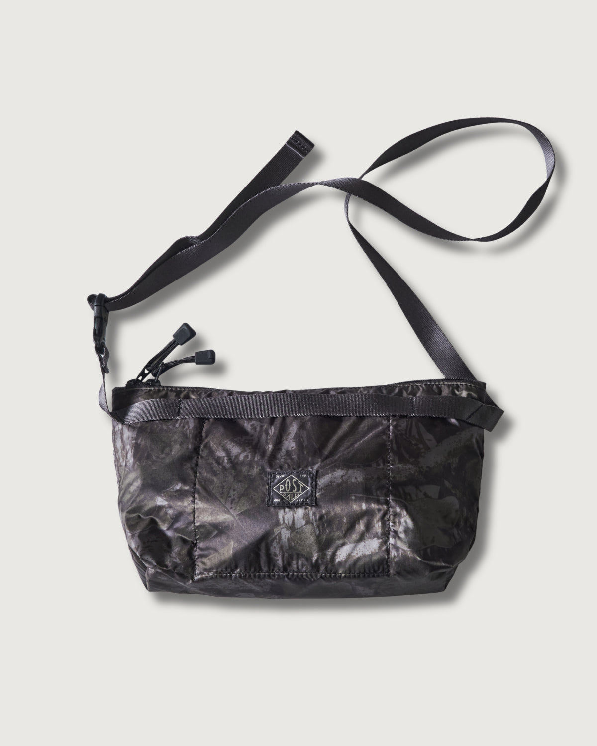 JP510-NC3 BAGSINPROGRESS x Post O'Alls FANNYPACK CROSSBODY : nylon forest camo grey jungle