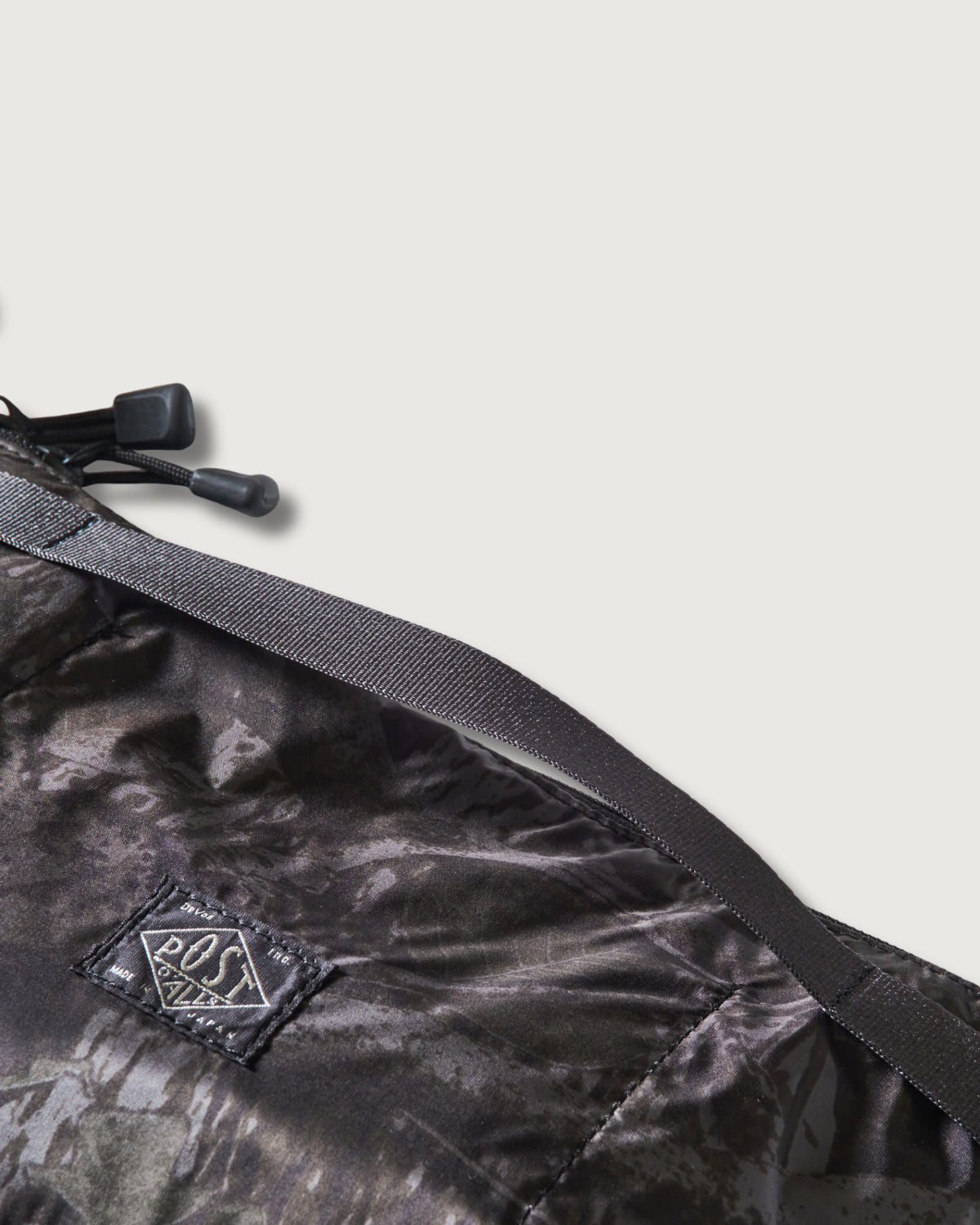 JP510-NC3 BAGSINPROGRESS x Post O'Alls FANNYPACK CROSSBODY : nylon forest camo grey jungle