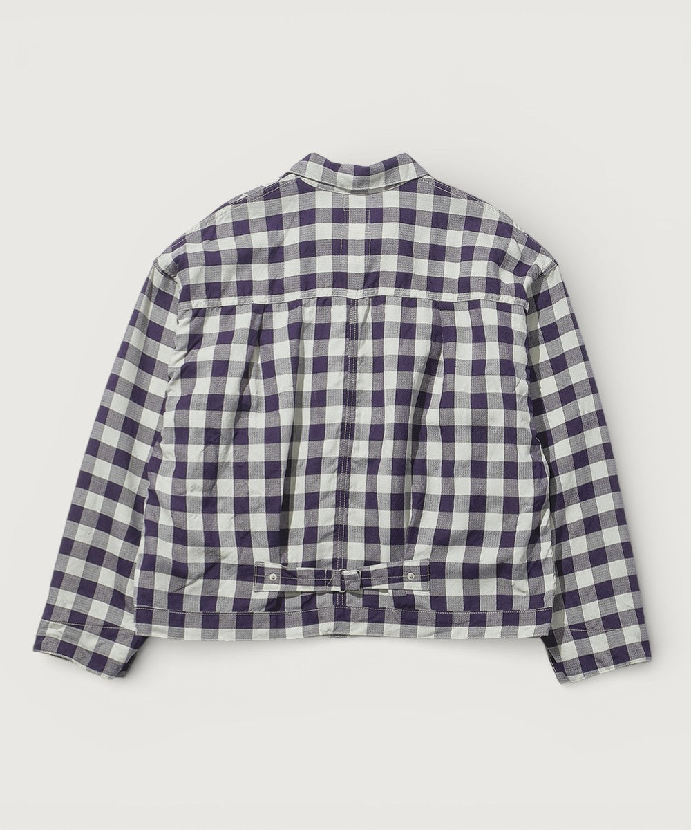 MTR4312 El Ranchero 3 : Gingham check NAVY x LGY