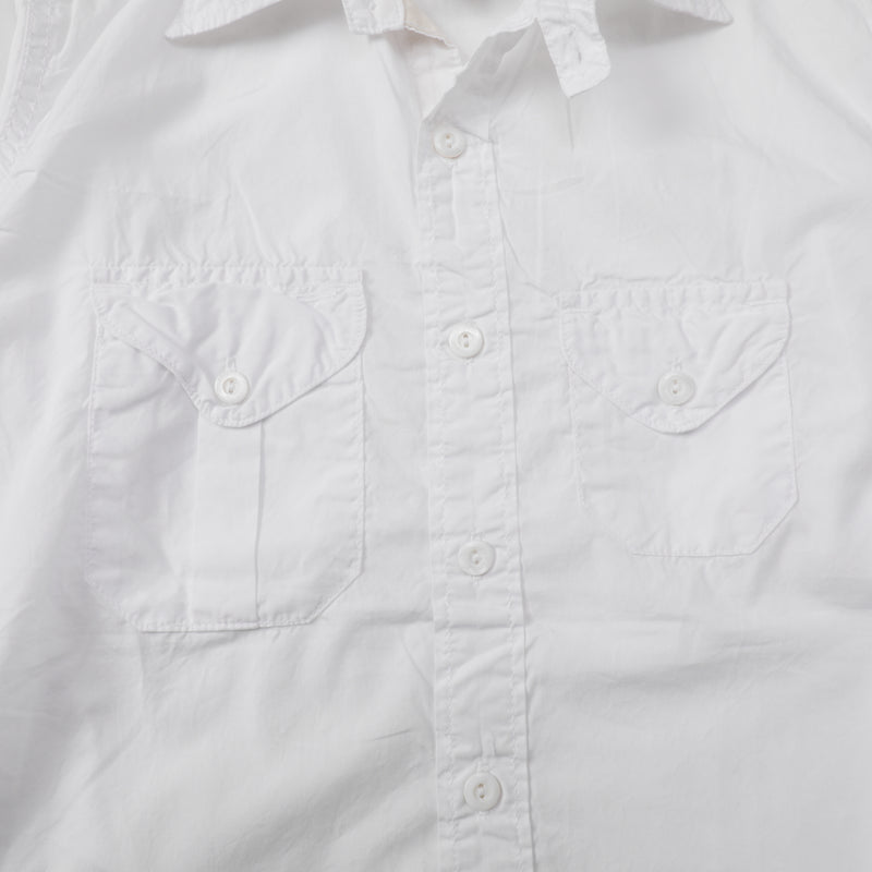 Cruzer Shirt: broad cloth white "Dead Stock" / S