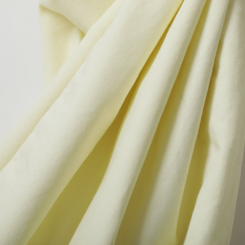 W-Needle Chino : cotton poplin yellow pa-007 "Dead Stock" / M