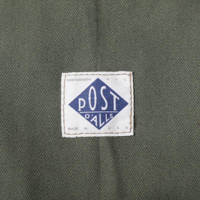 Navy Pants : cotton twill olive pa-010 "Dead Stock" / M