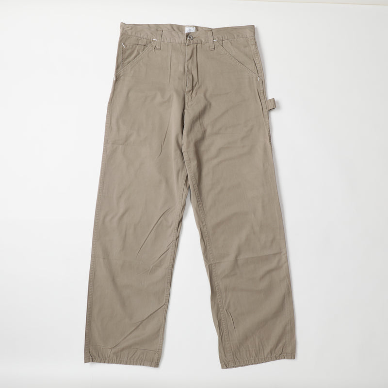 Delaware : cotton satin khaki pa-011 "Dead Stock" / L