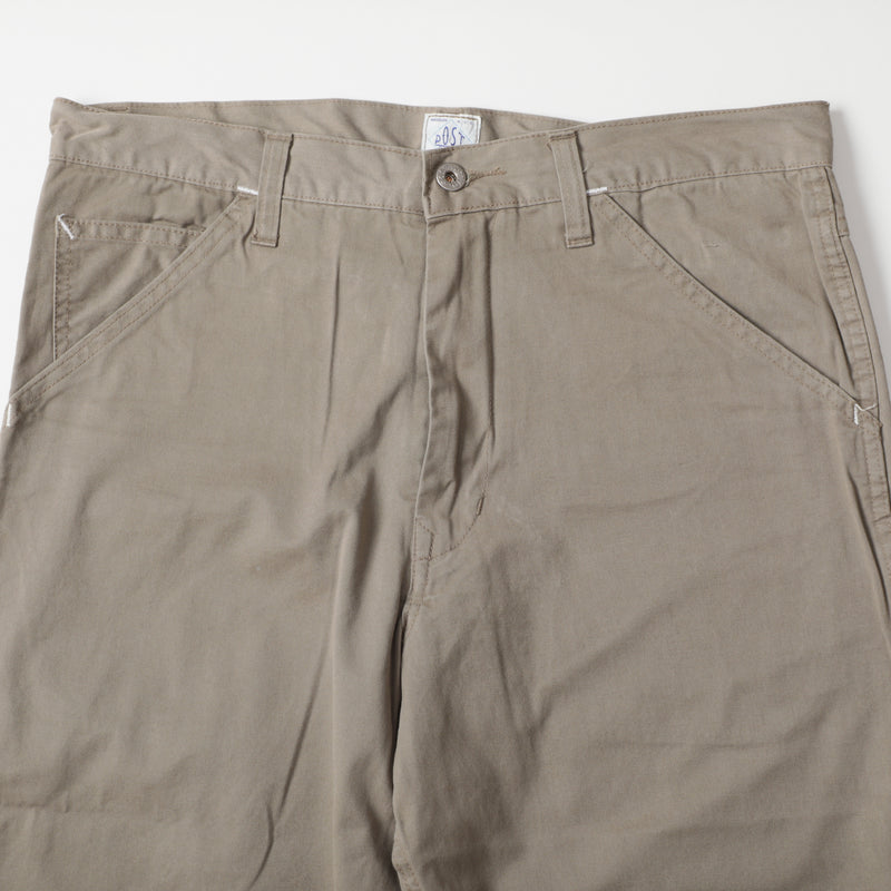 Delaware : cotton satin khaki pa-011 "Dead Stock" / L