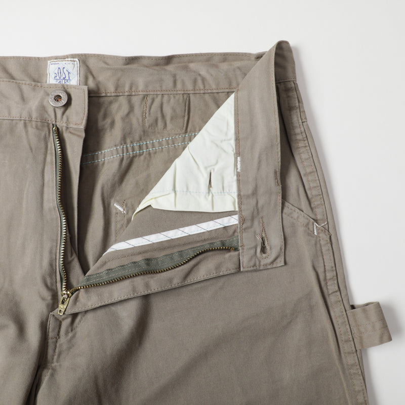 Delaware : cotton satin khaki pa-011 "Dead Stock" / L