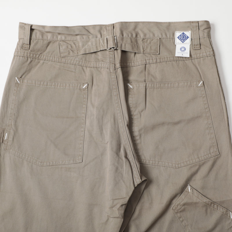 Delaware : cotton satin khaki pa-011 "Dead Stock" / L