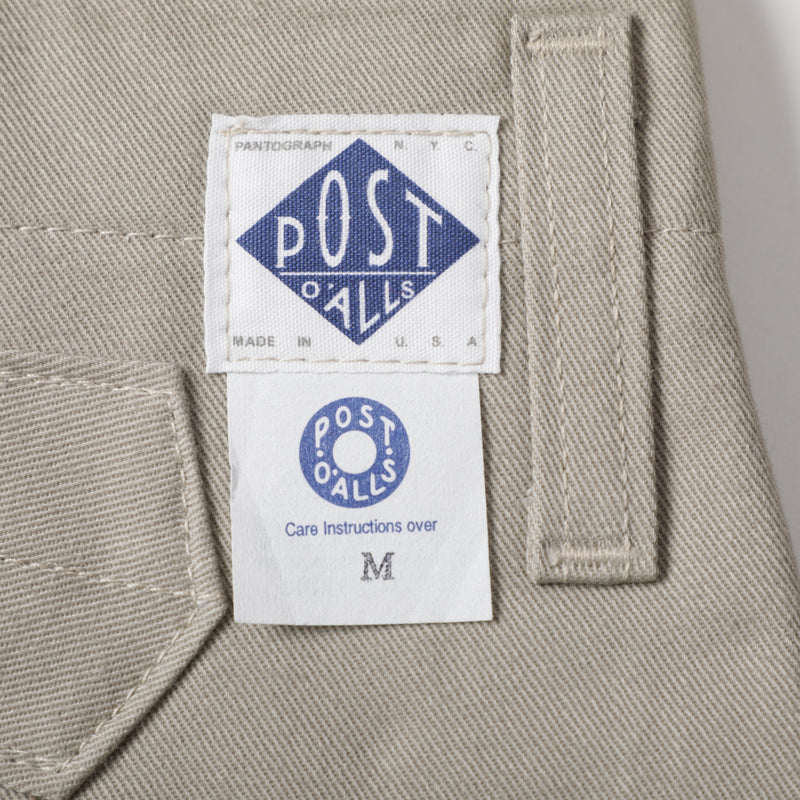 Post Chino : cotton twill beige pa-036 "Dead Stock"