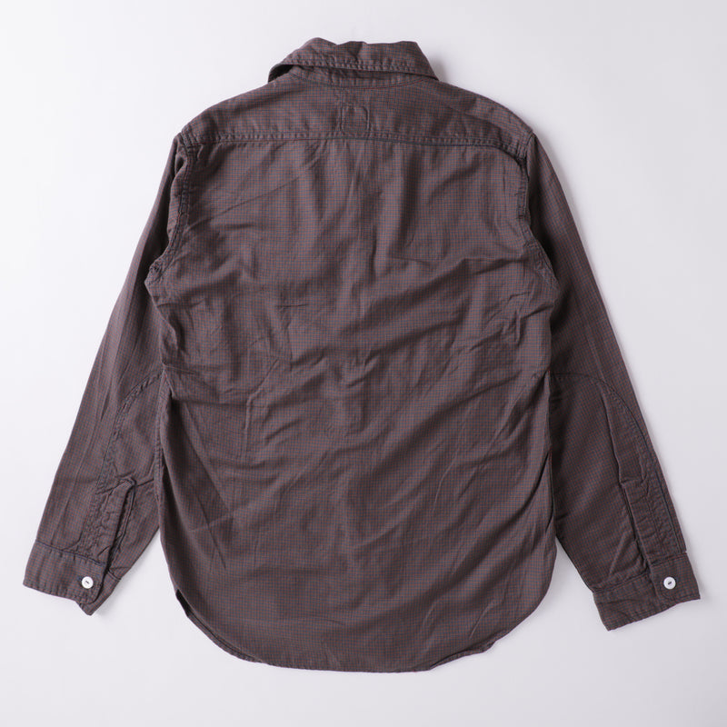 Cruzer Shirt : houndtooth brown mix "Dead Stock"