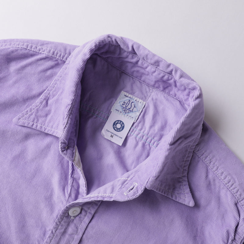 C-Post : light corduroy lavender "Dead Stock" / S M