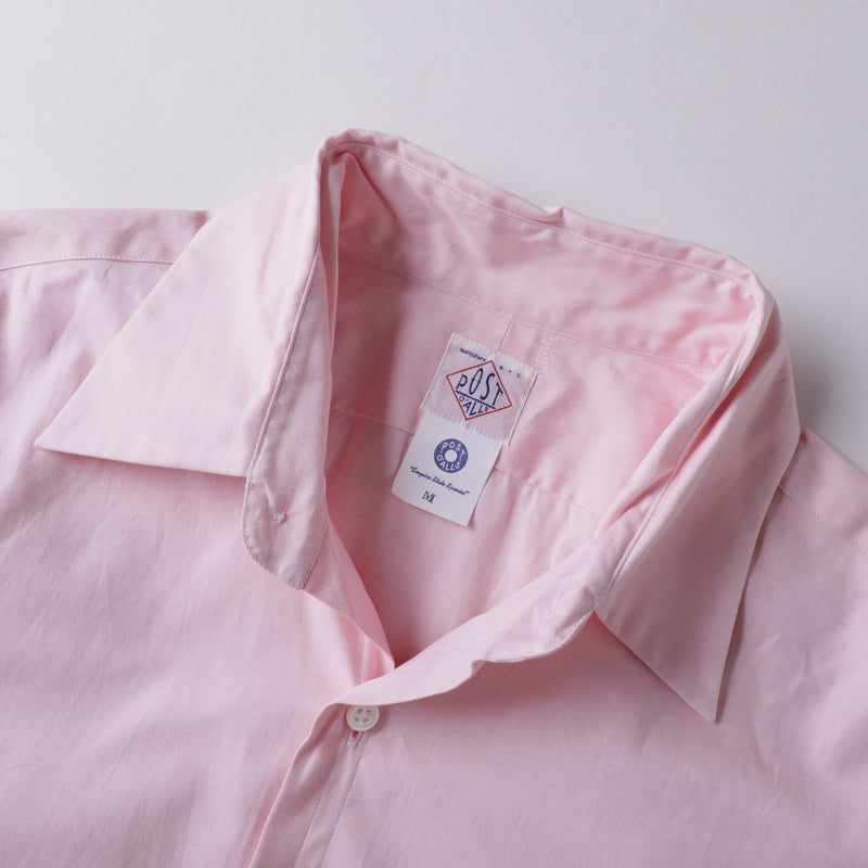 Post BL Shirt : broad cloth pink "Dead Stock"