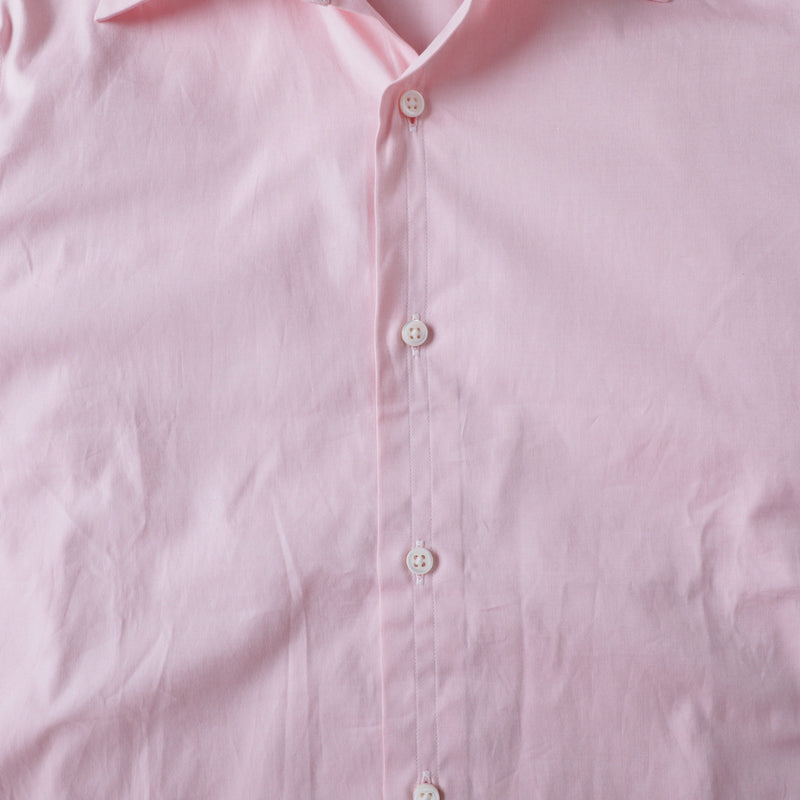 Post BL Shirt : broad cloth pink "Dead Stock"