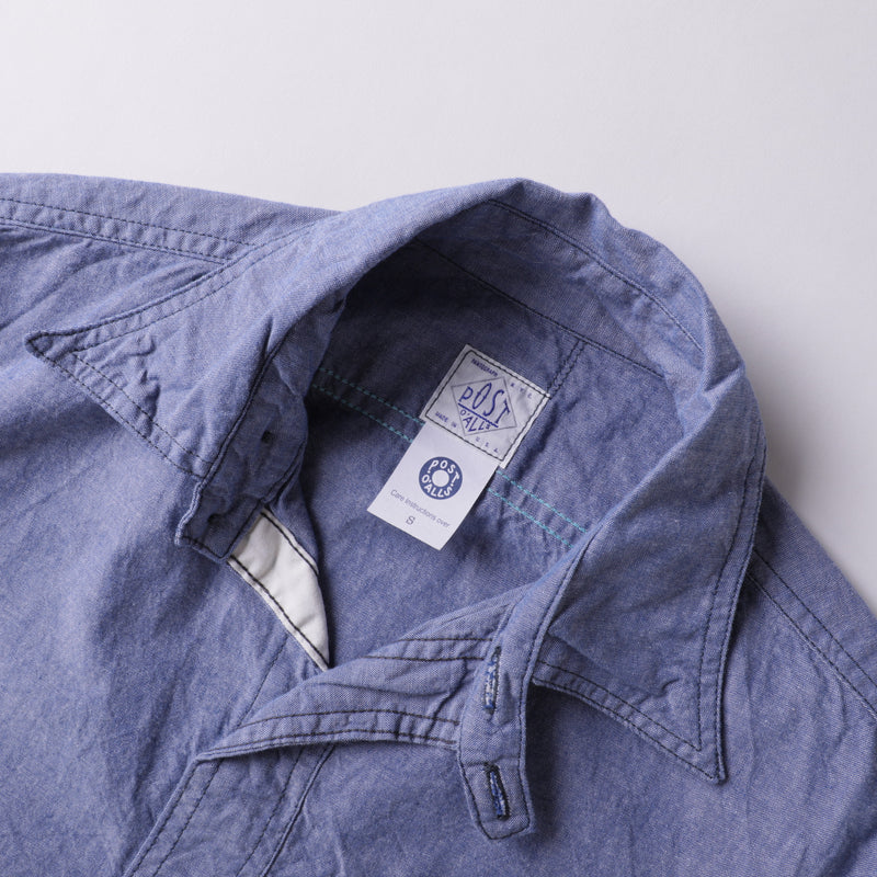 C-Post: chambray blue "Dead Stock" / S