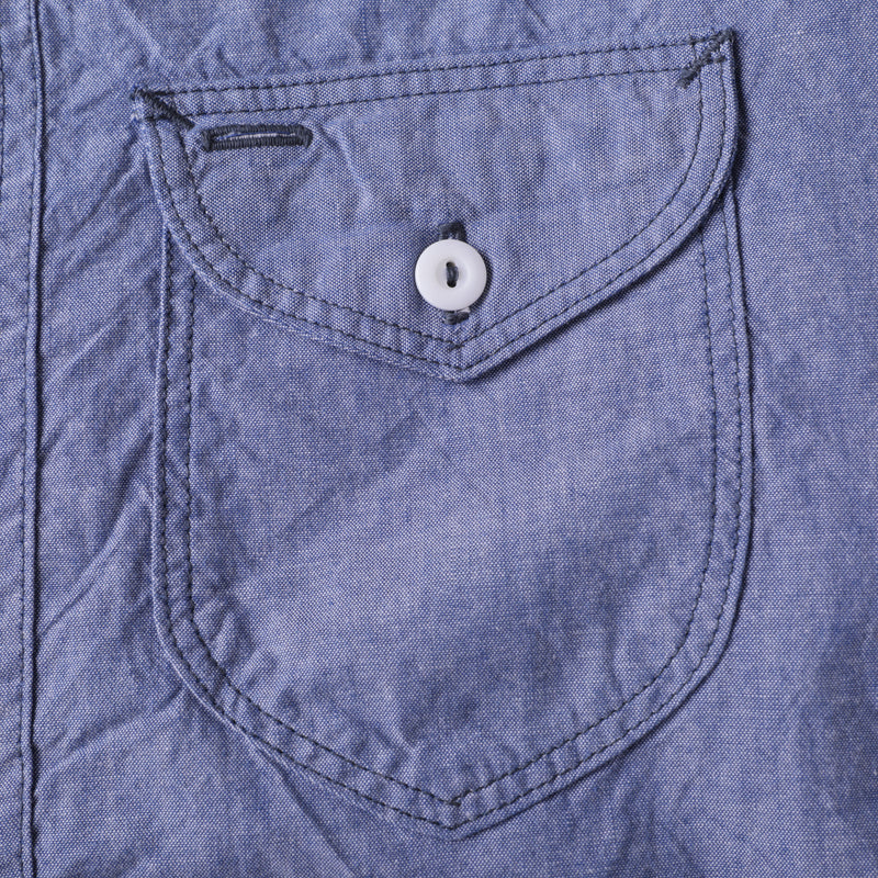 C-Post: chambray blue "Dead Stock" / S