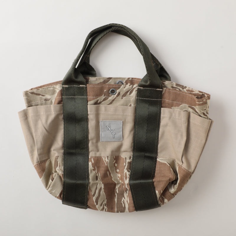 NYT T-5G Mini Tote : cotton ripstop desert tiger combo bag-004 "Dead Stock"