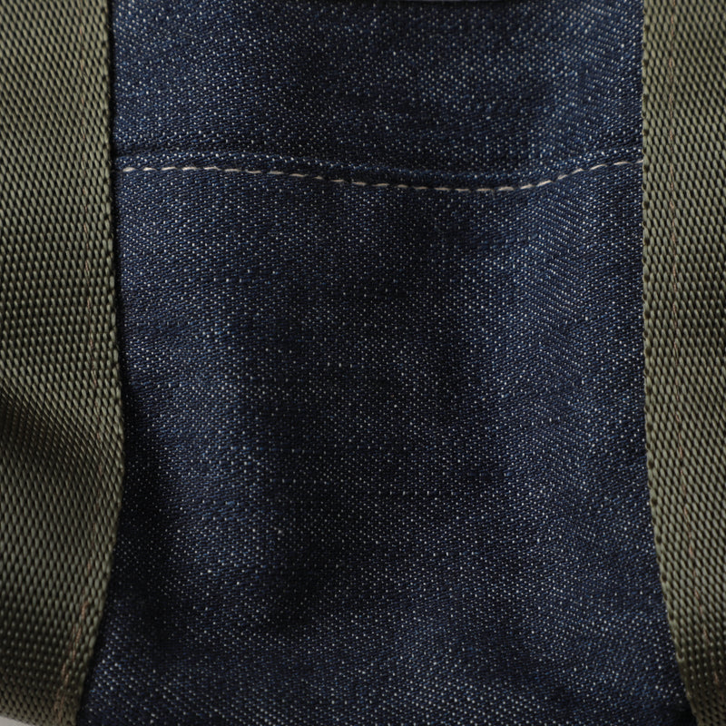 NYT T-5G Mini Tote : 10oz. denim indigo bag-006 "Dead Stock"