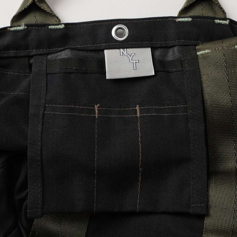 NYT T-5 Mini Tote : cordura nylon black bag-009 "Dead Stock"