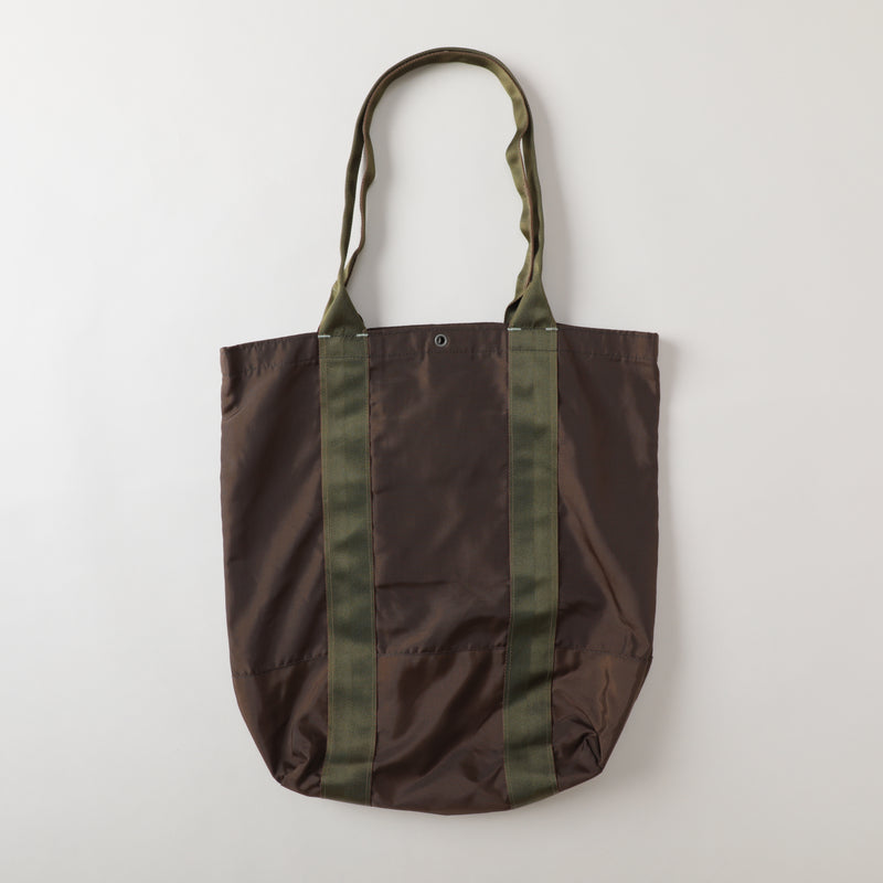 NYT Sidewalker Tote: cordura nylon brown bag-014 "Dead Stock"