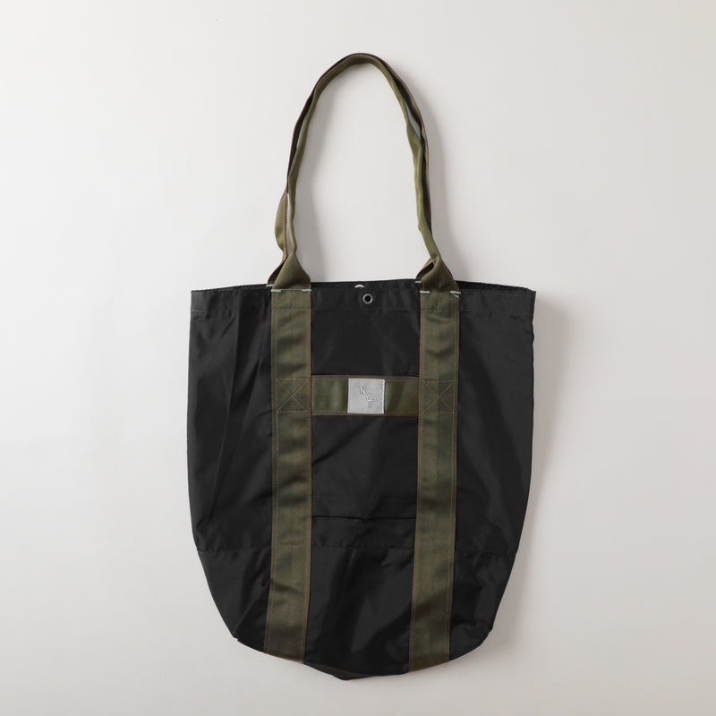 NYT Sidewalker Tote : cordura nylon black bag-016 "Dead Stock"