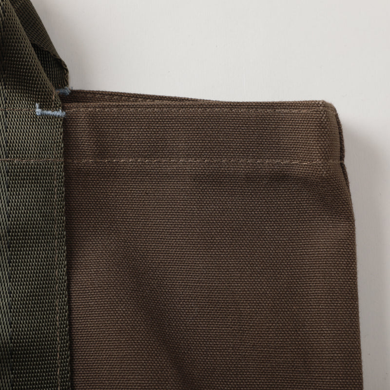 NYT T-4 Tote : cotton canvas brown bag-007 "Dead Stock"