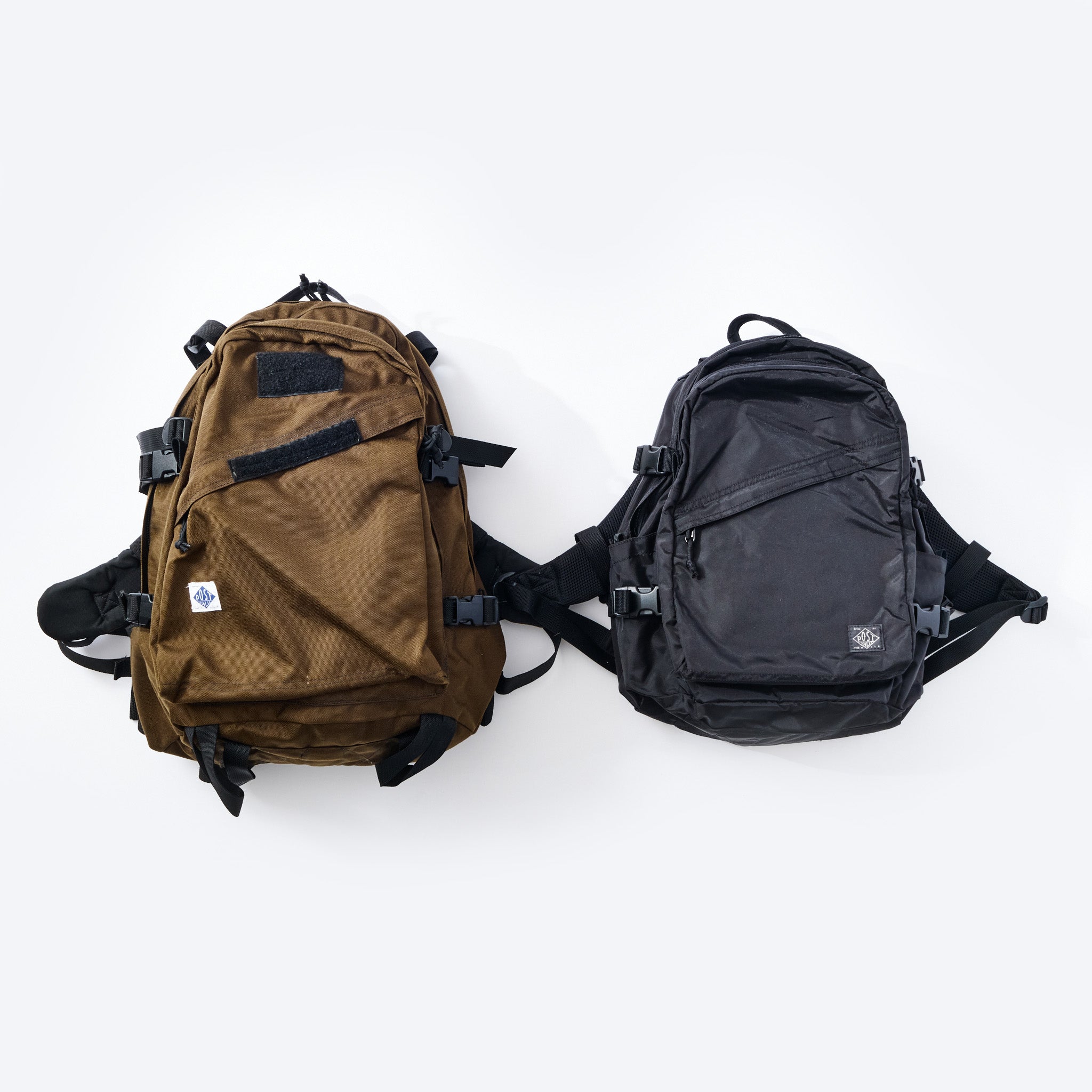 [MIS x Post O'Alls x SHIPS] #4213-BL A-I ASSAULT PACK : packcloth nylon black