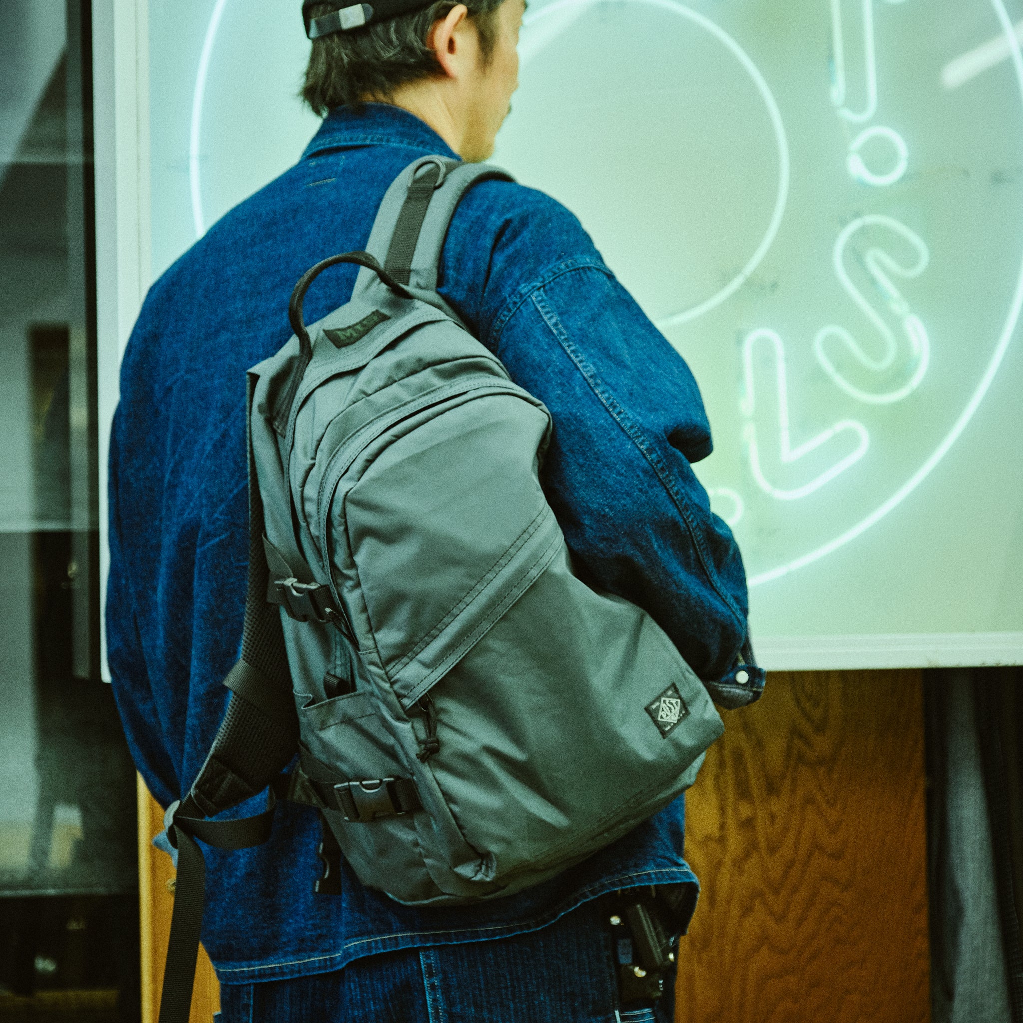 MIS x Post O'Alls x SHIPS] #4213-CG A-I ASSAULT PACK : packcloth nylo