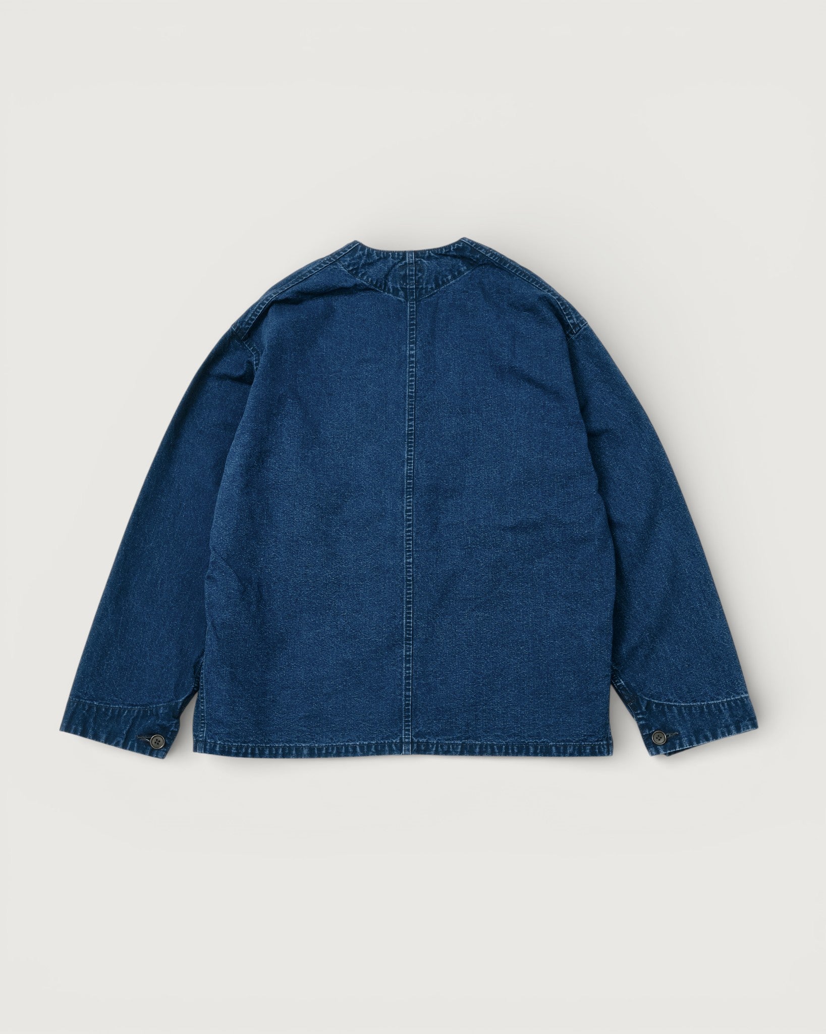 #3135DV-VIC POST Chinois Travail 2 DV : vintage indigo canvas deep washed indigo