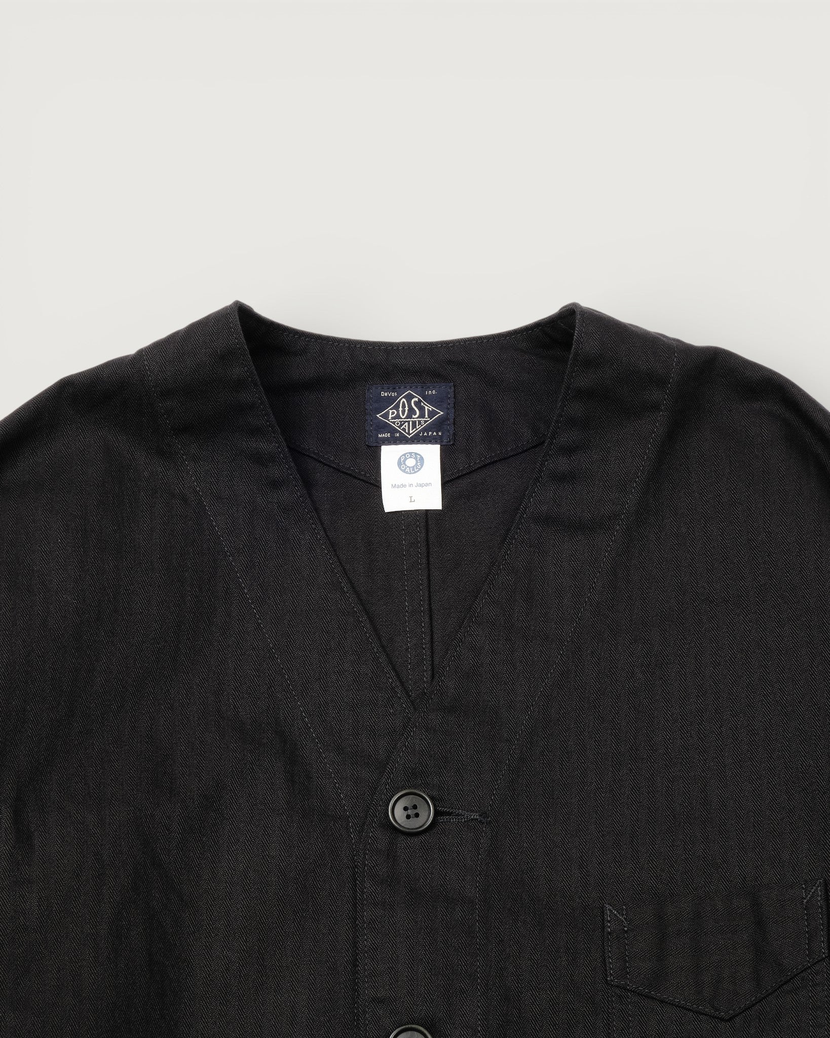 #3135DV-MH3 POST Chinois Travail 2 DV : mini HBT black