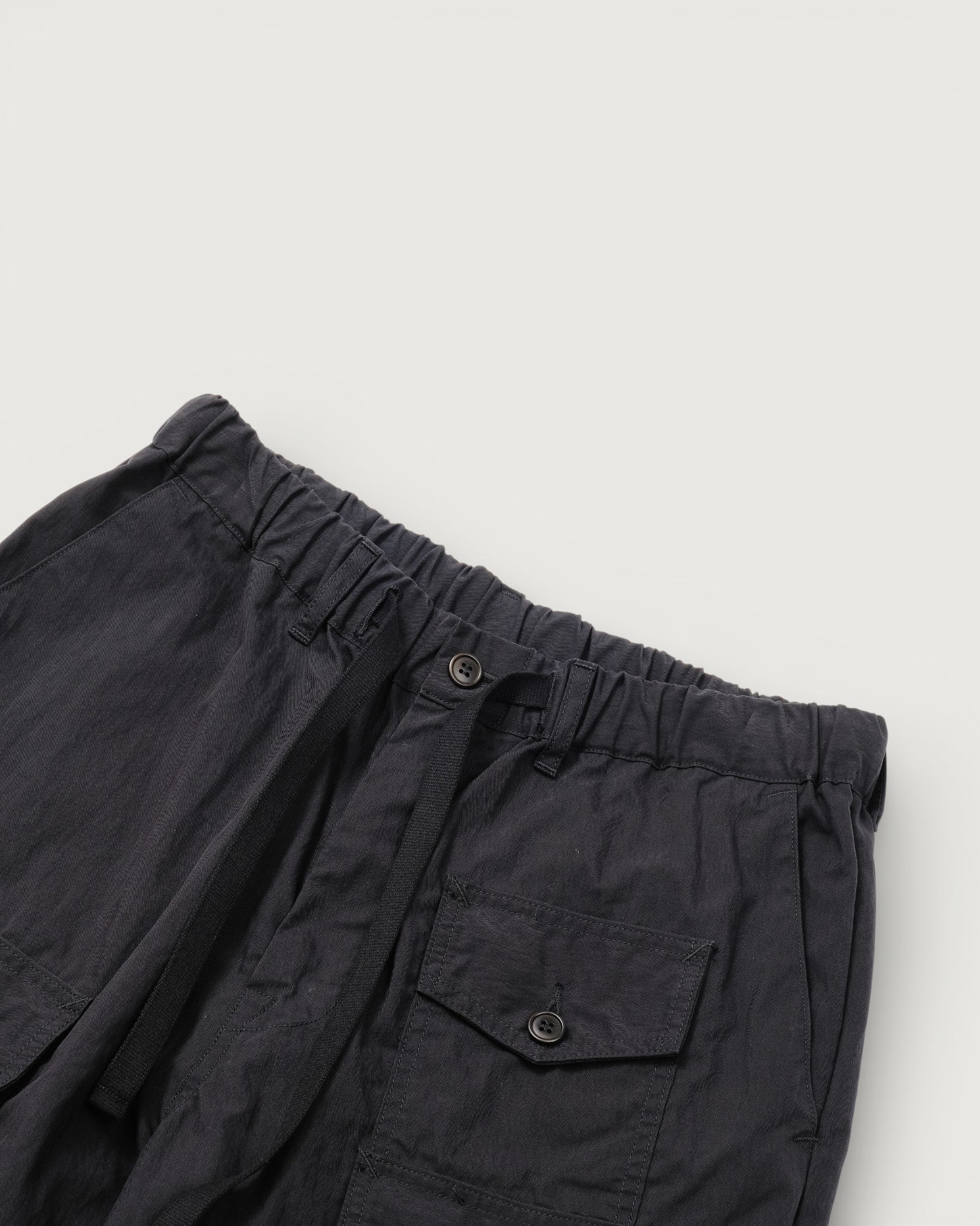 #3322S-ETB Town & Country Shorts : 60/40 twill black