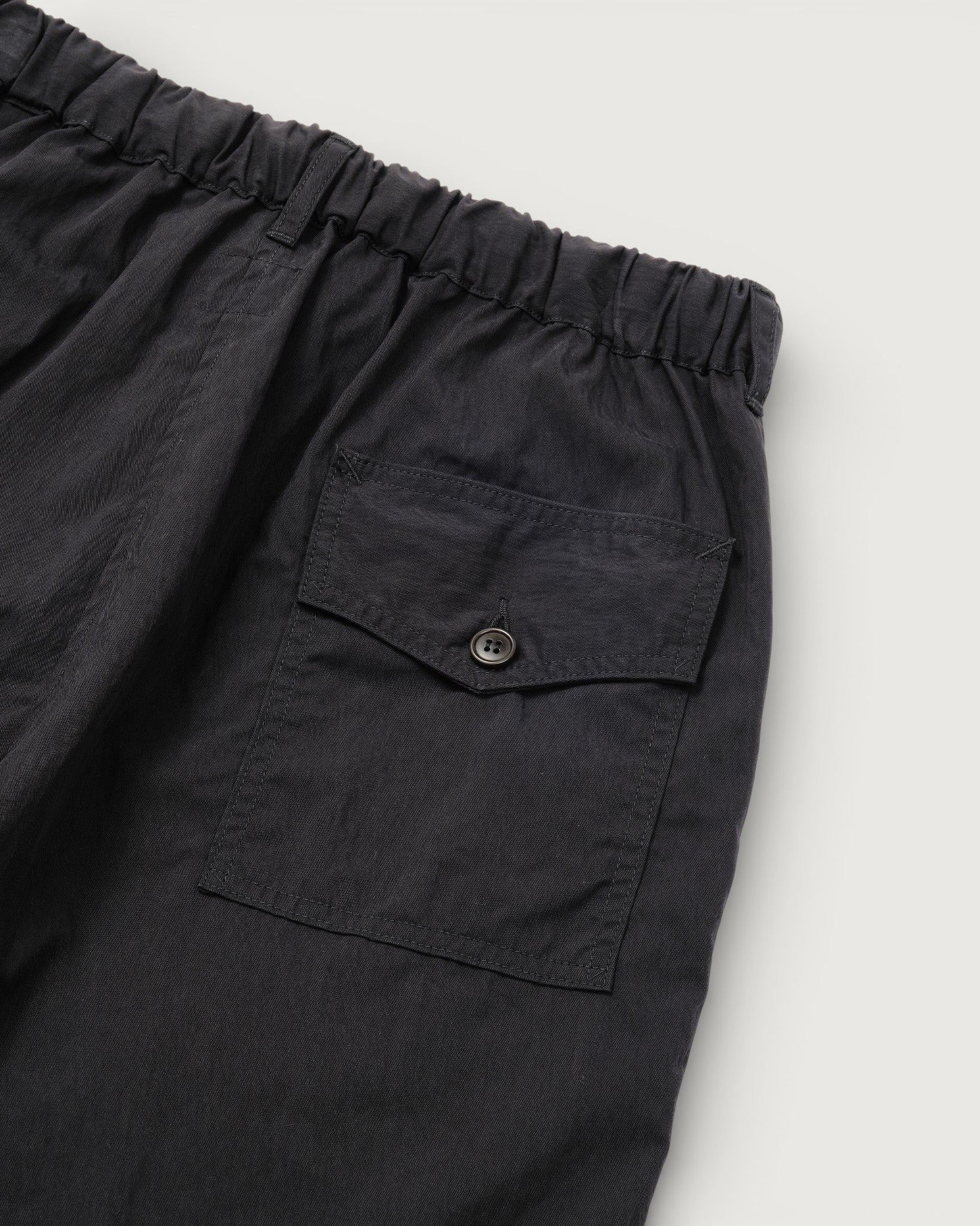 #3322S-ETB Town & Country Shorts : 60/40 twill black