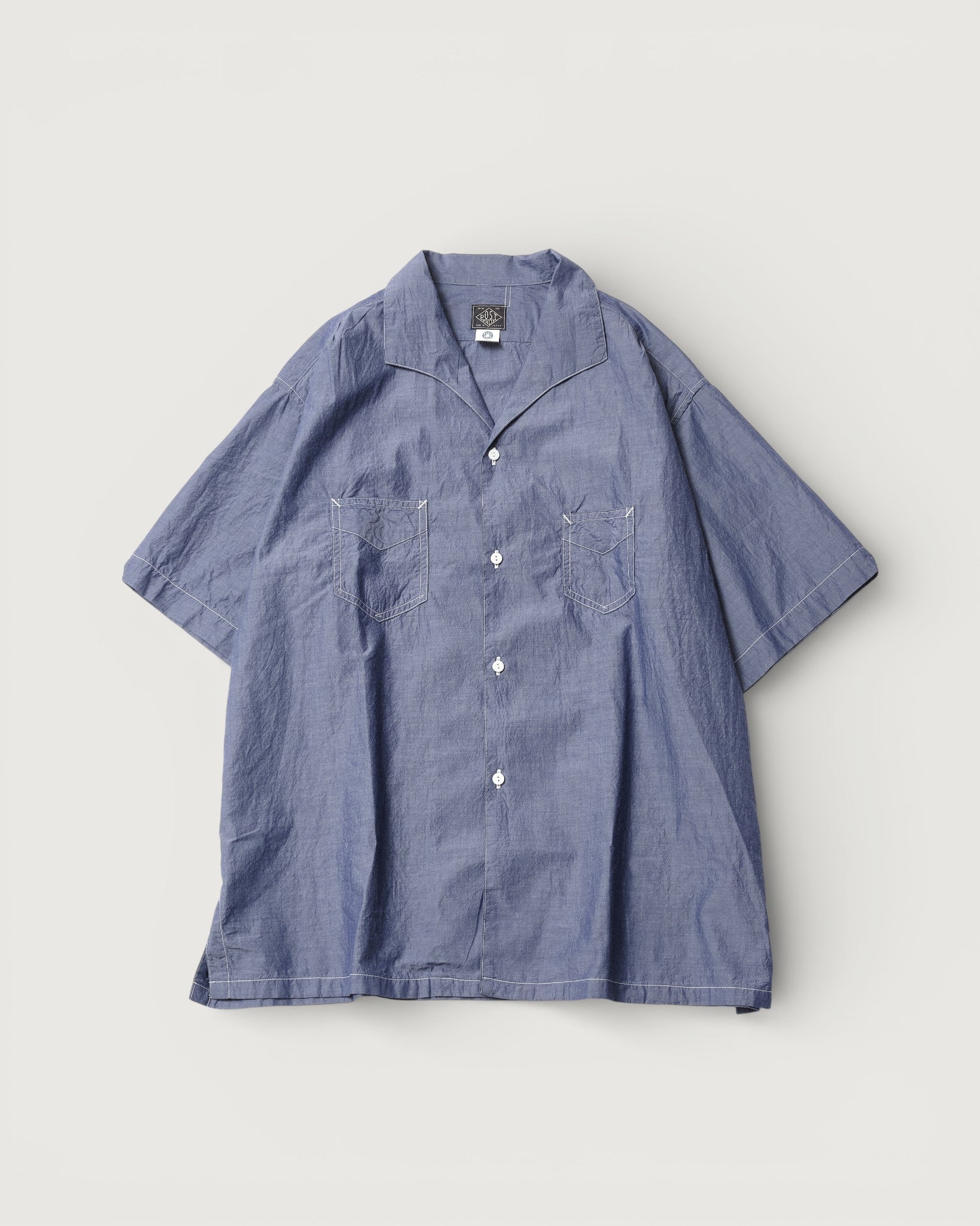 #3231-HBB Fever 2 S/S : high count broadcloth blue