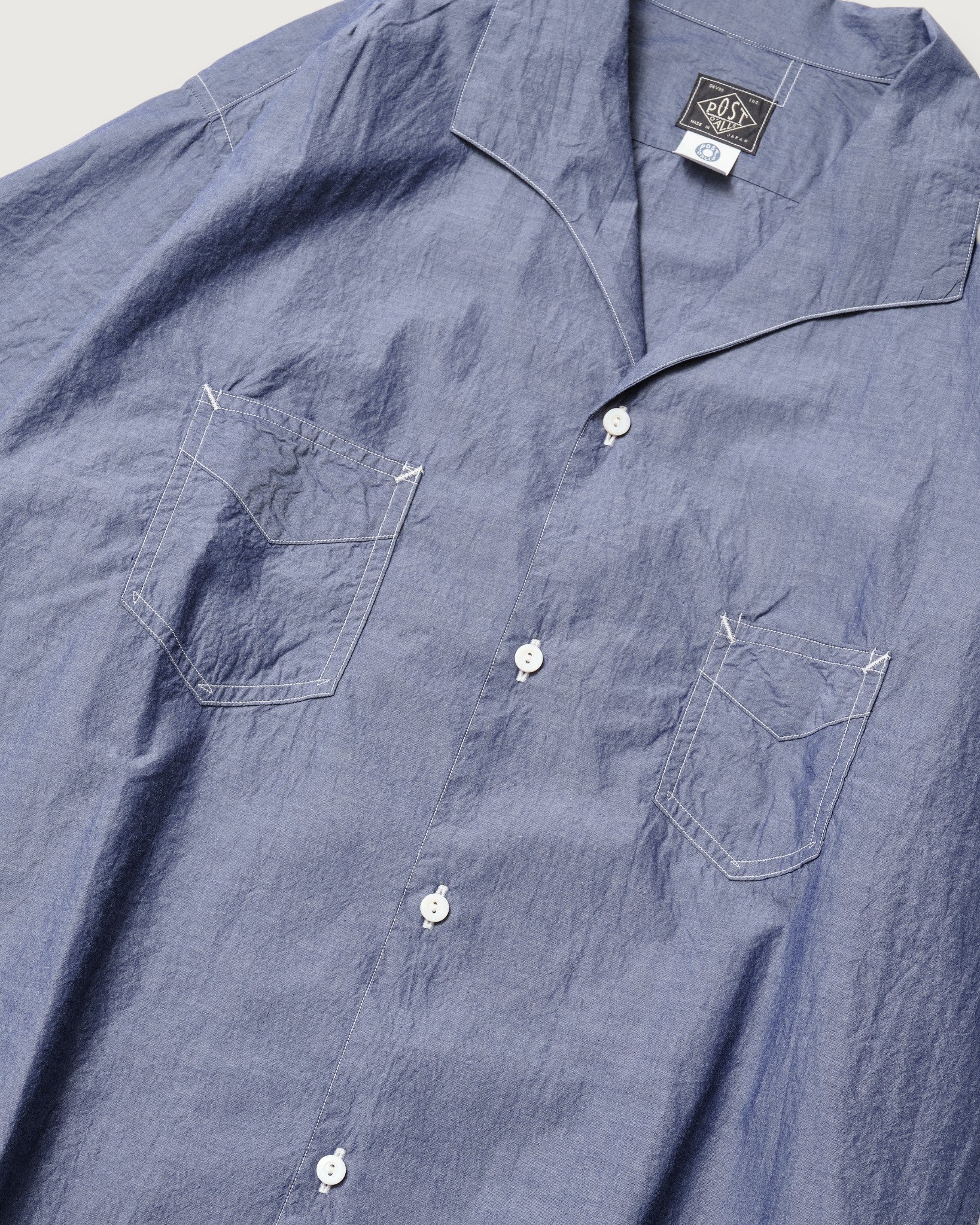 #3231-HBB Fever 2 S/S : high count broadcloth blue