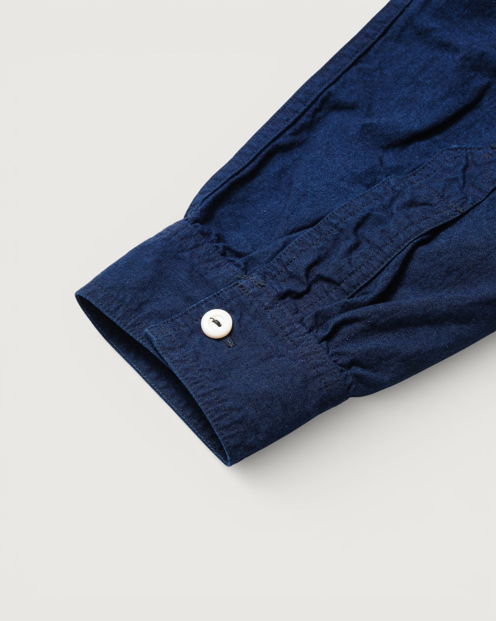 #3208-VSI De Luxe : vintage sheeting dark indigo