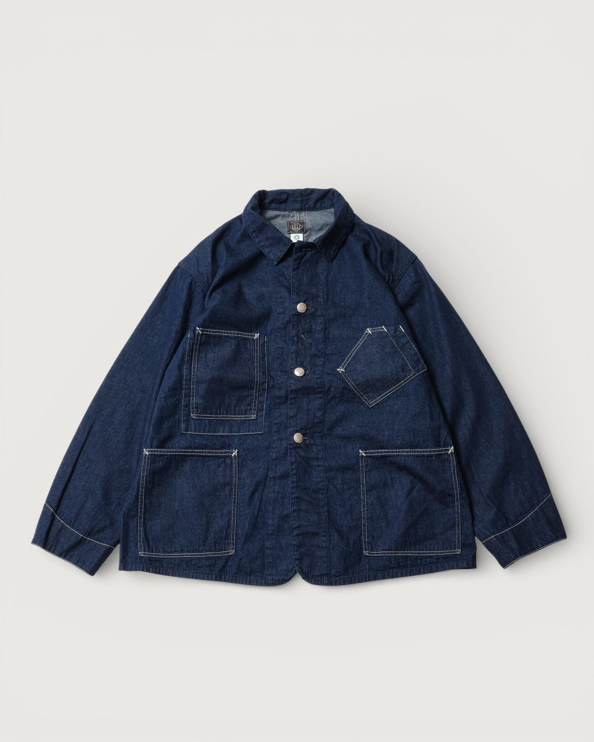 26SS POST O'ALLS カバーオール 3102SB-8DI 3102SB-8DI SWEETBEAR 3 : 8oz.denim dark indigo