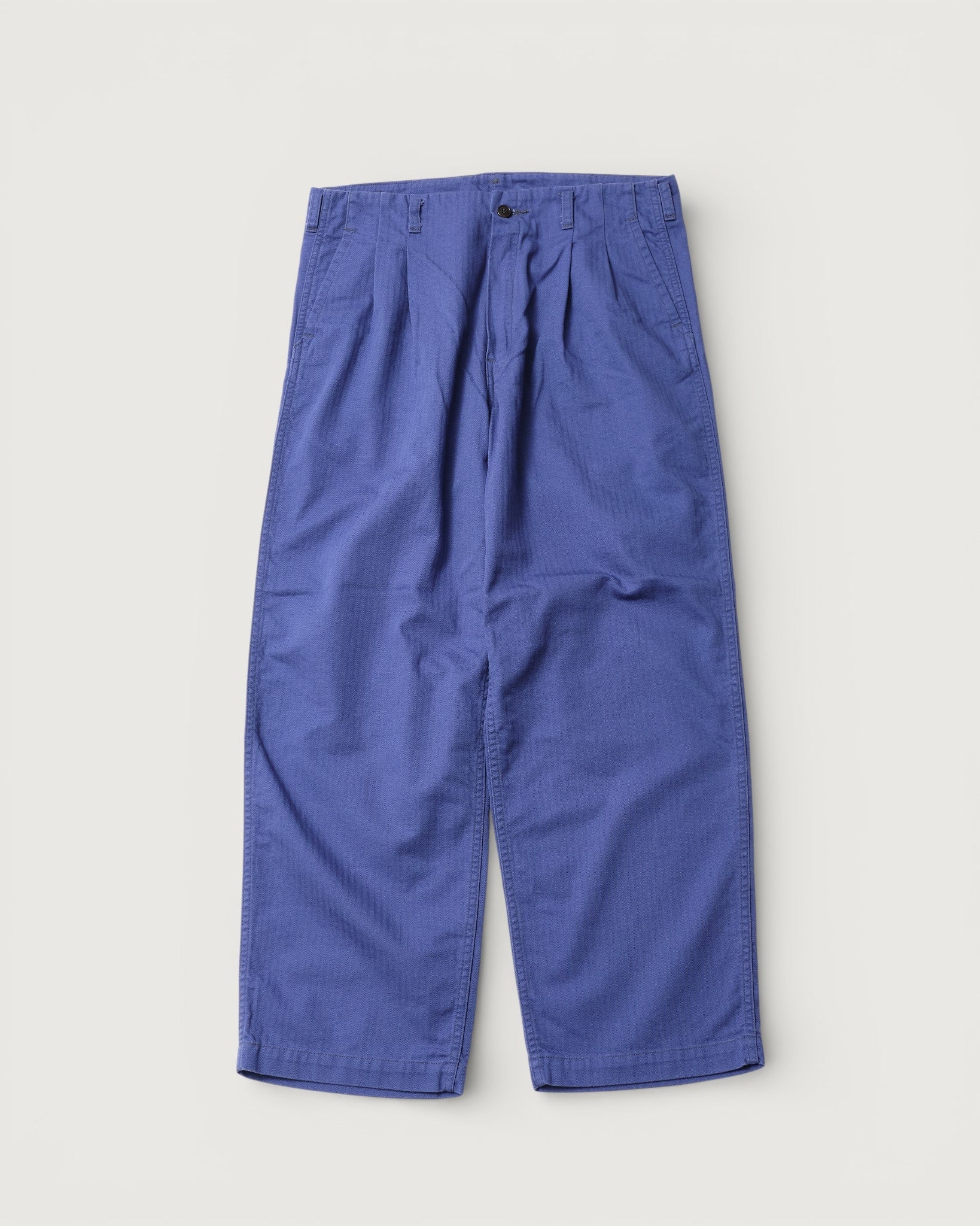 #3326-MH6 California Pegtop : mini HBT blue