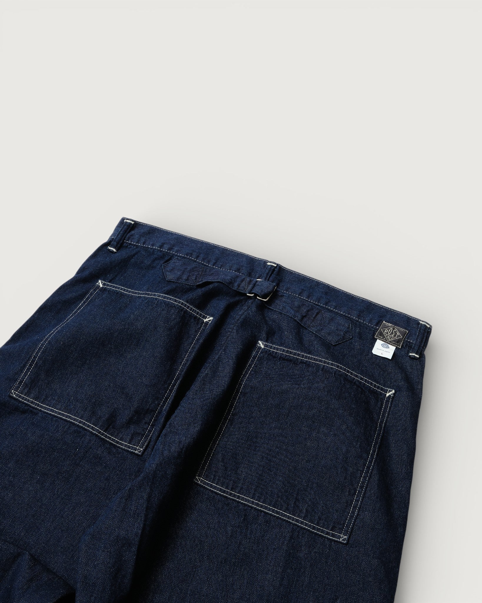 #3327-8DI SWEETBEAR Bandtop : 8oz.denim dark indigo