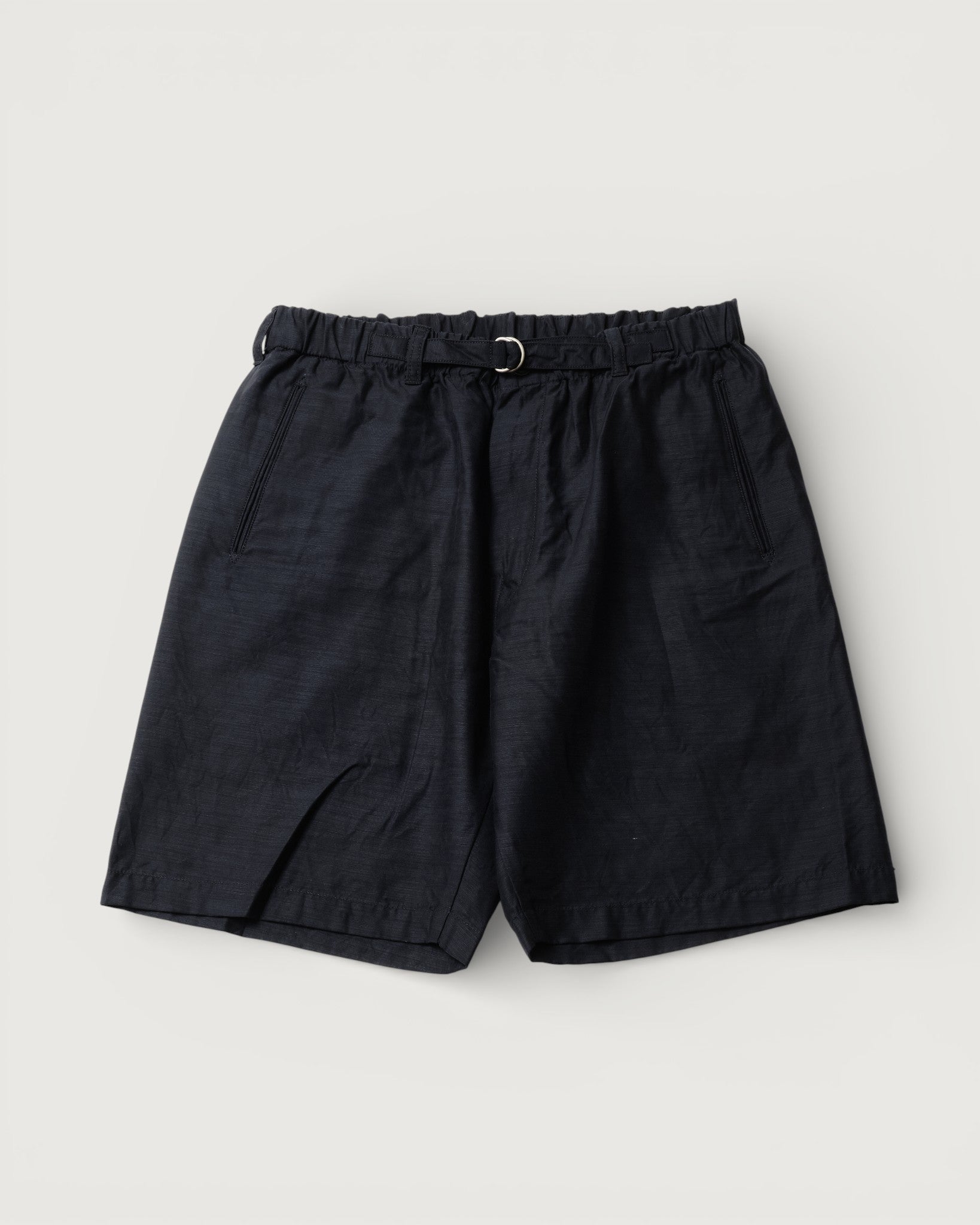#3307CPS-STN POST Coach Shorts : streaky twill navy