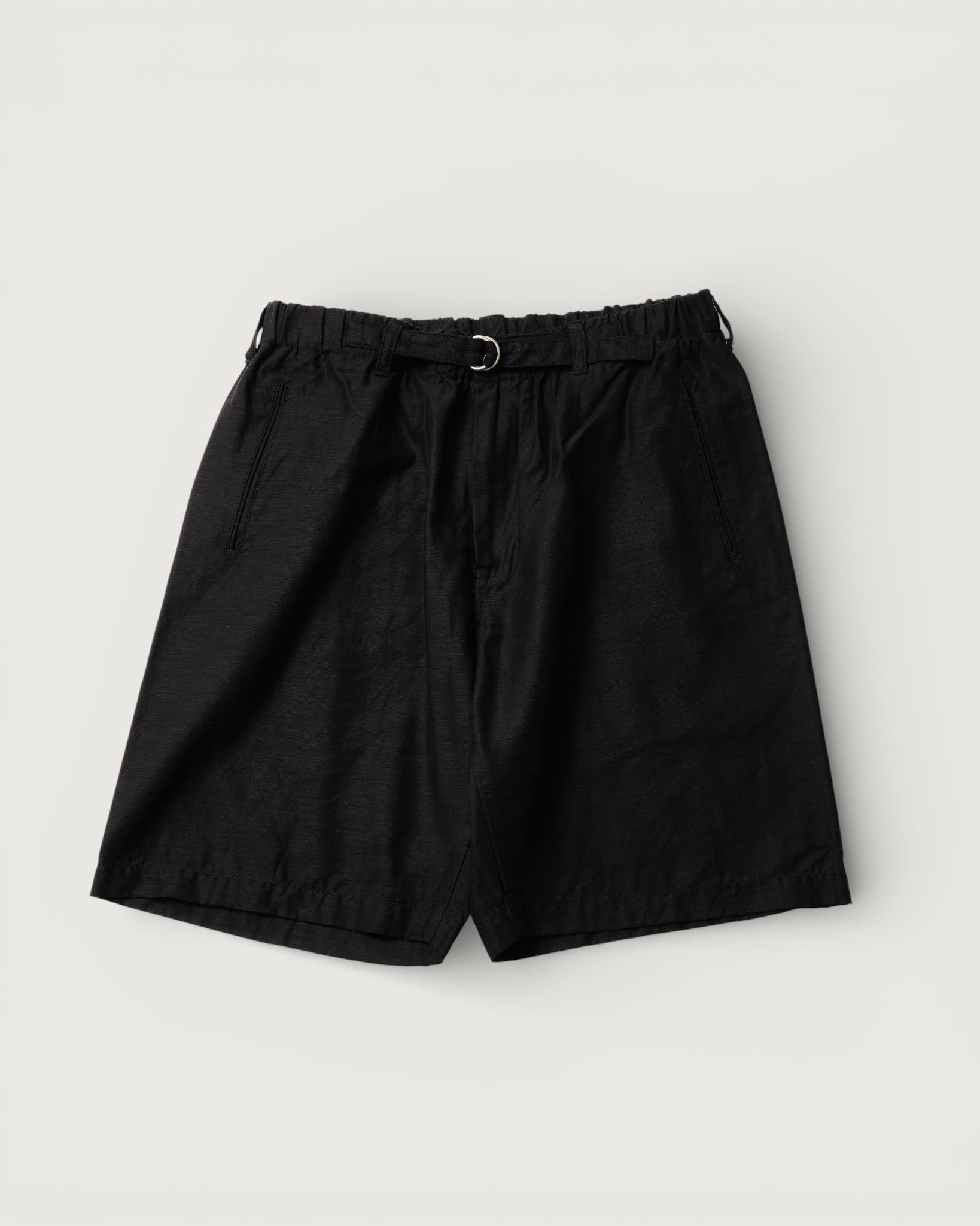 #3307CPS-STB POST Coach Shorts : streaky twill black