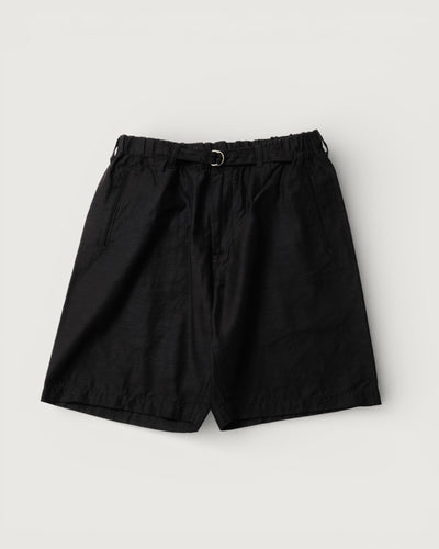 #3307CPS-STB POST Coach Shorts : streaky twill black