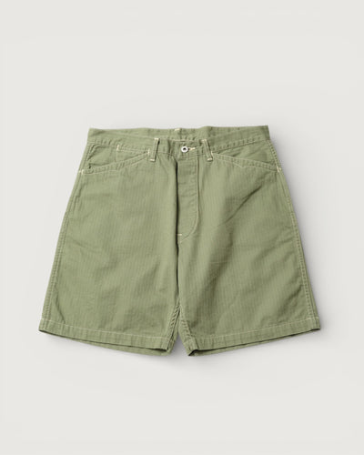 #3327S-MH5 SWEETBEAR Short : mini HBT sage