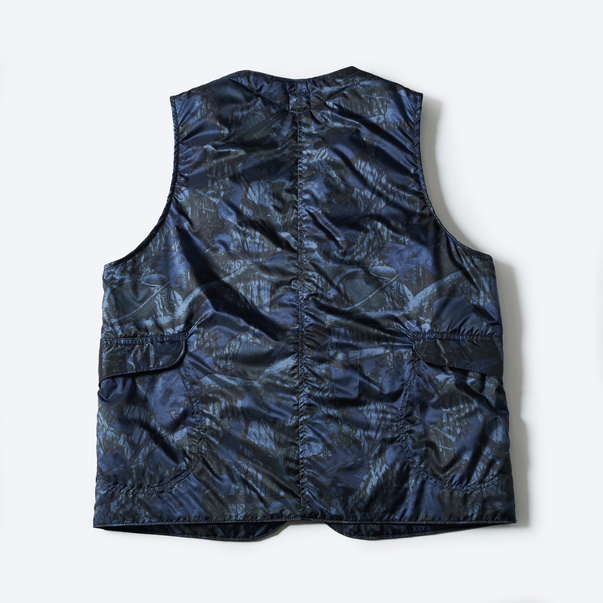 #1512-NC2 Royal Traveler : nylon forest camo blue jungle