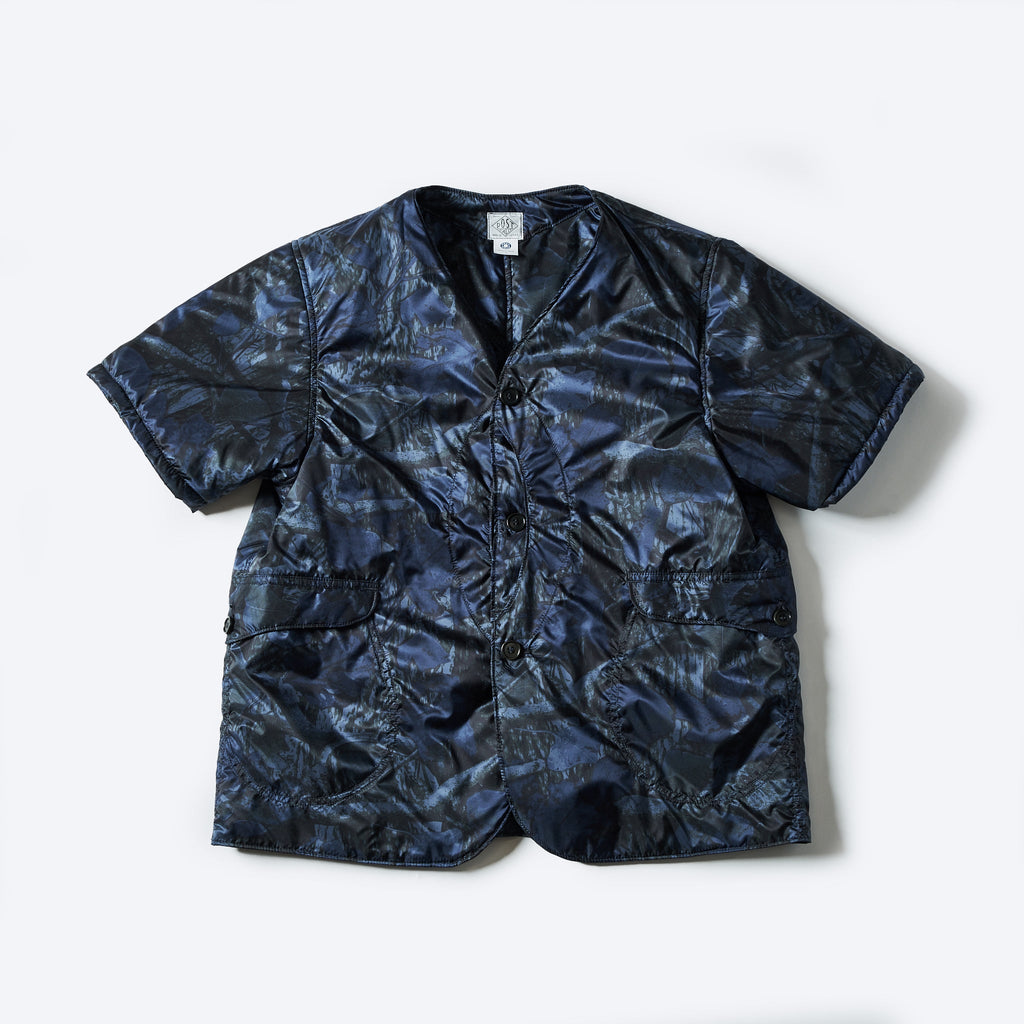 1267B-NC2 Royal Traveler Shirt-1/2 : nylon forest camo blue jungle 
