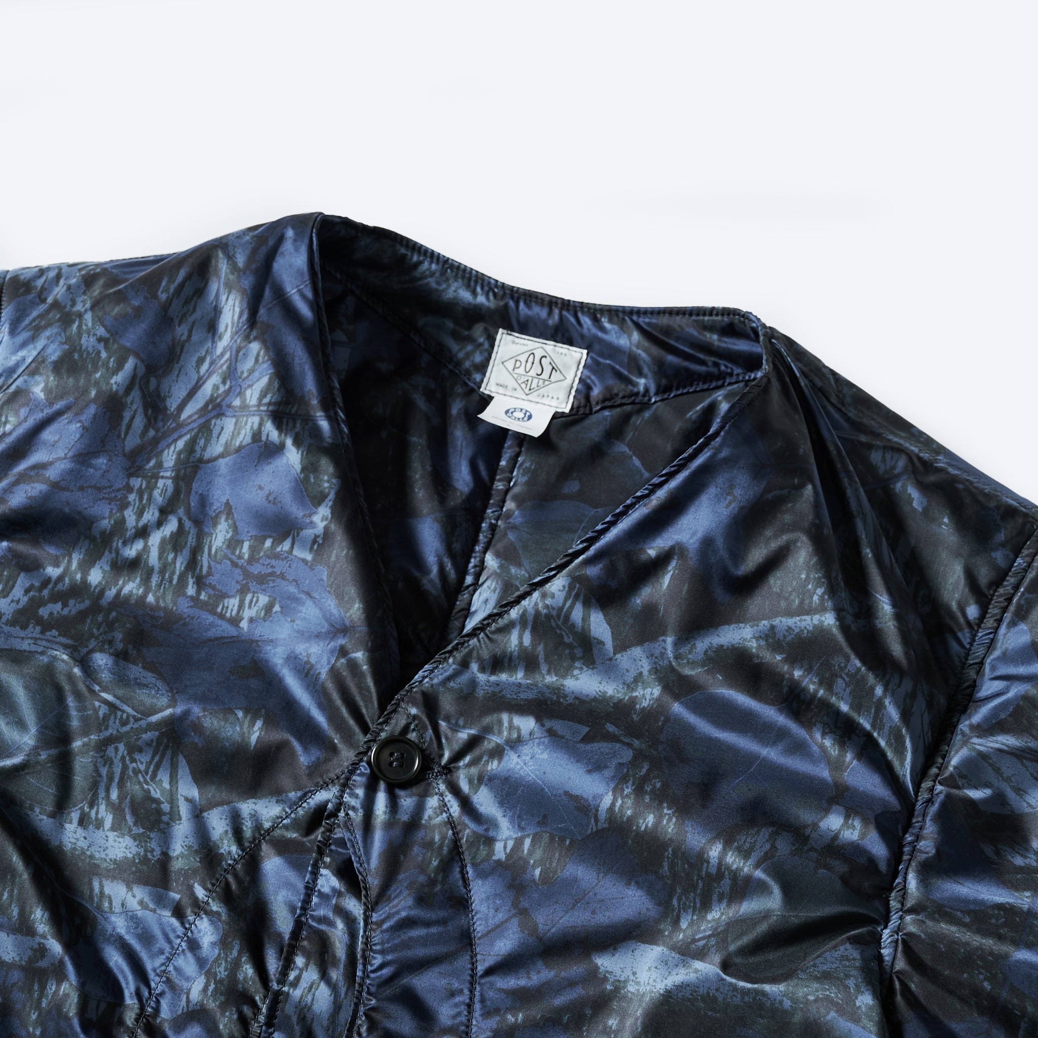 #1267B-NC2 Royal Traveler Shirt-1/2 : nylon forest camo blue jungle