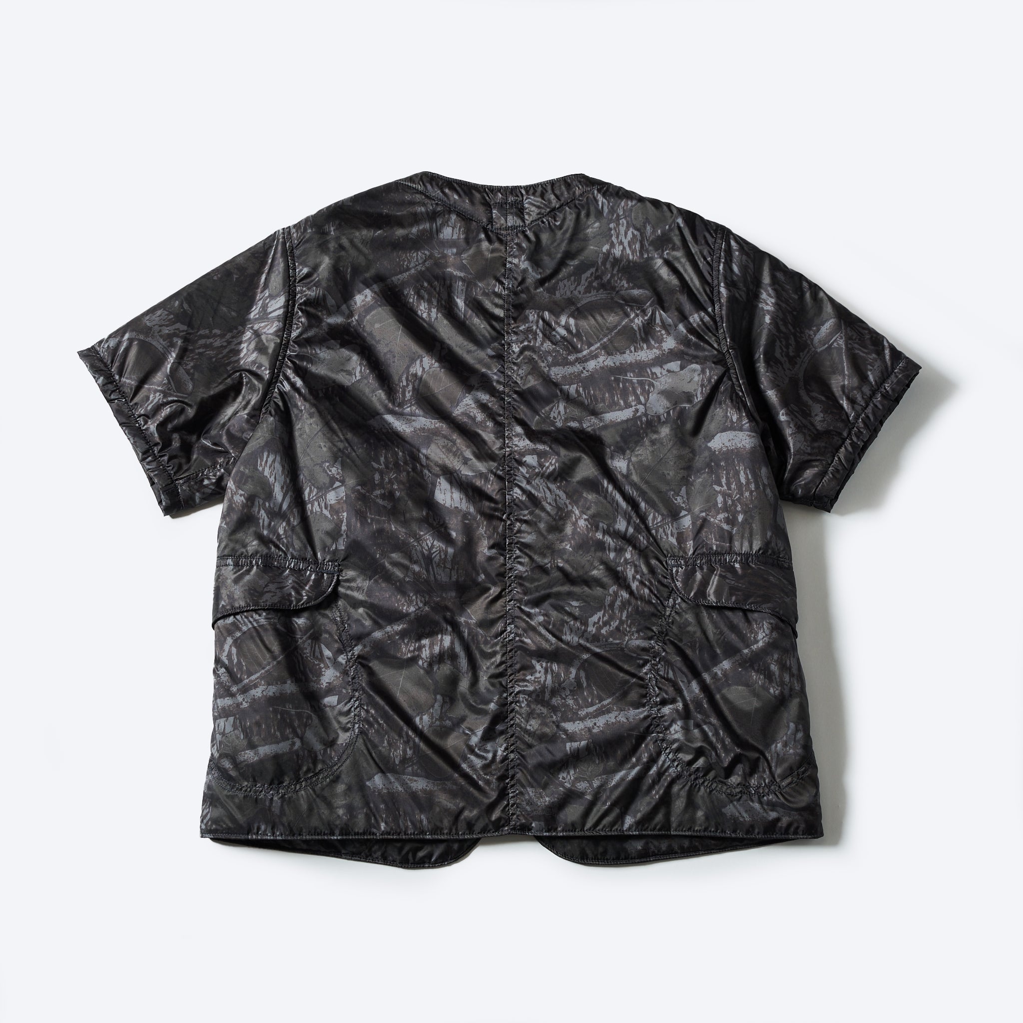 #1267B-NC3 Royal Traveler Shirt-1/2 : nylon forest camo grey jungle