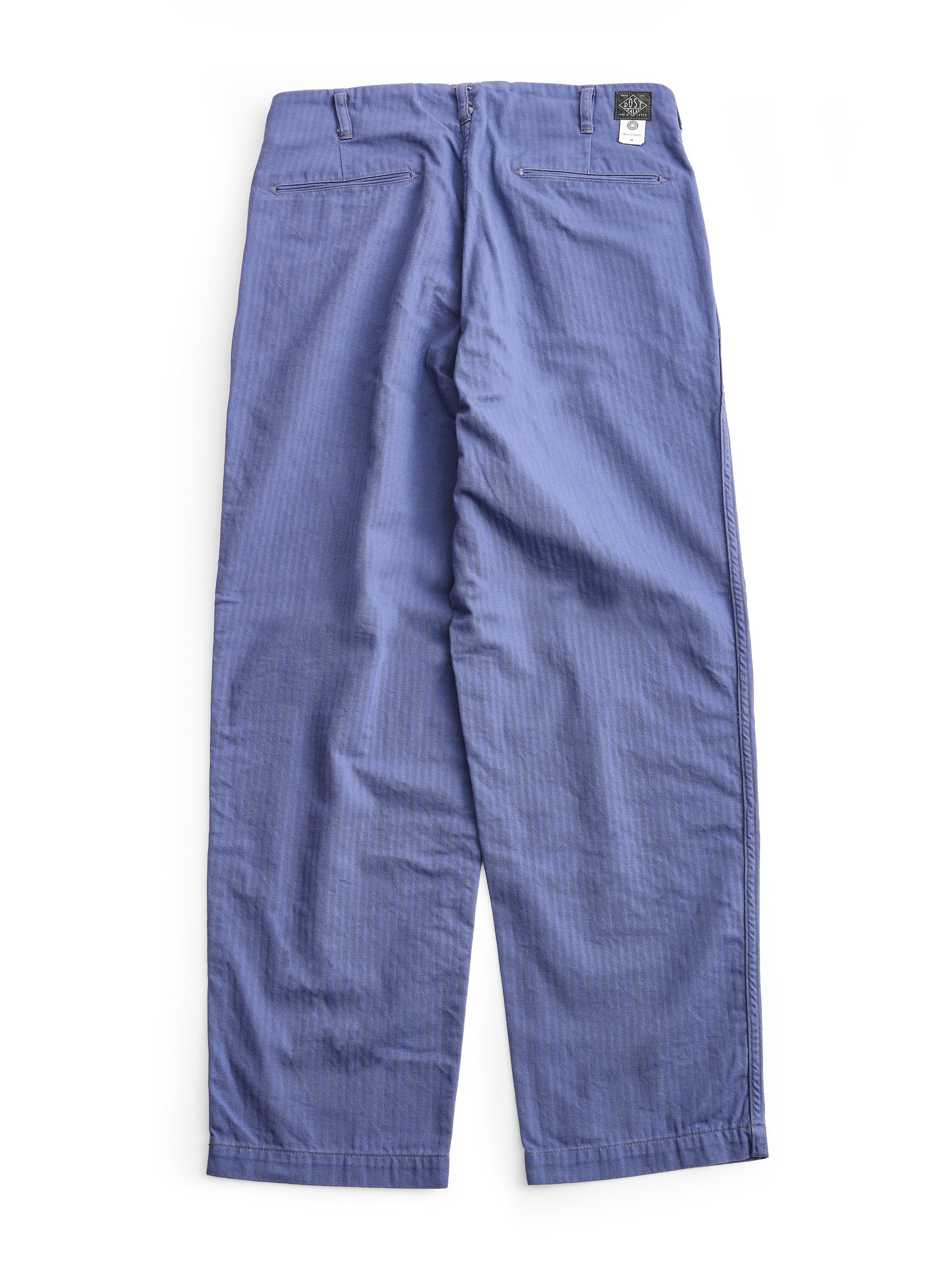 #3326-MH6 California Pegtop : mini HBT blue