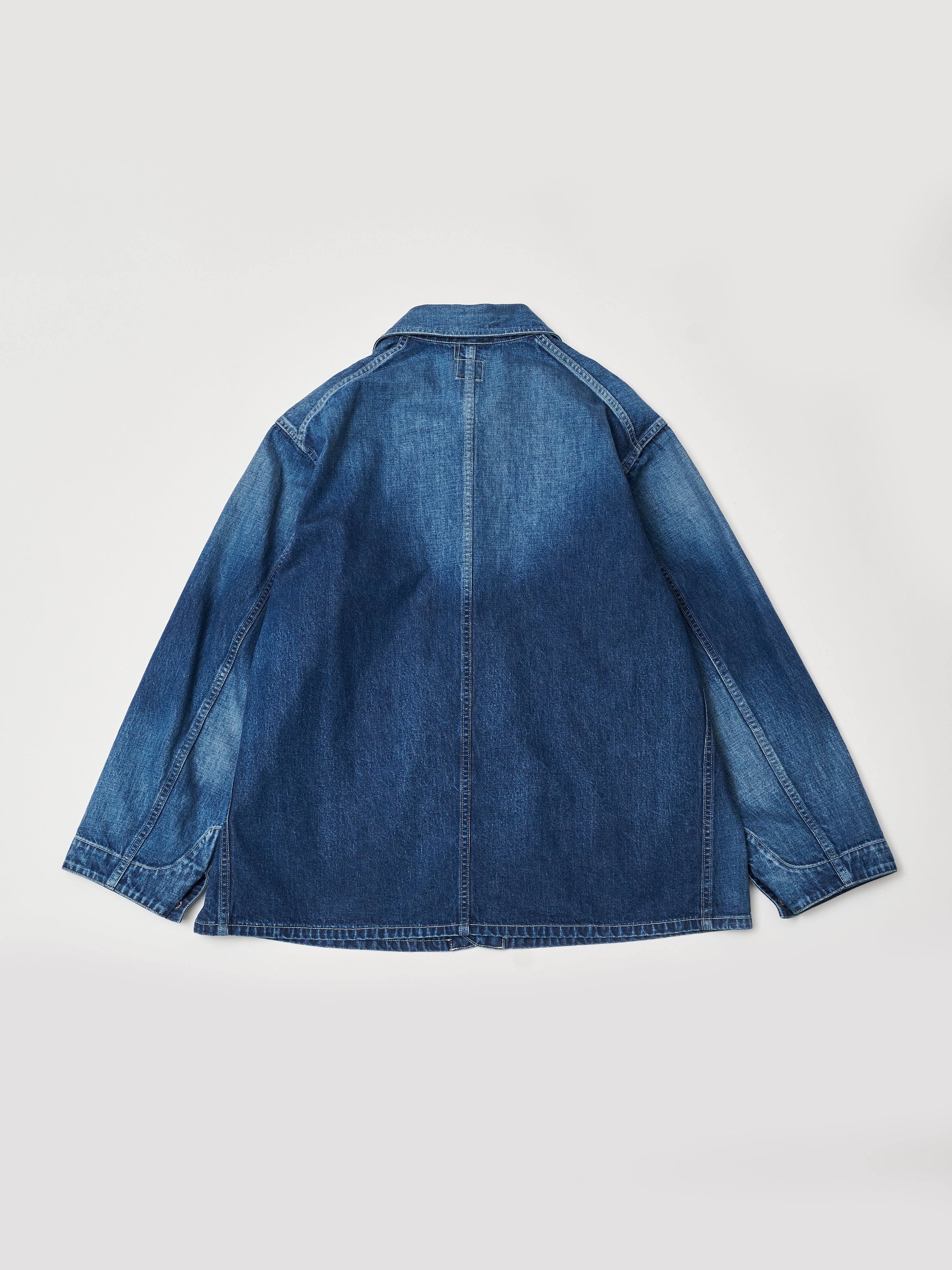 #1101-01W No.1 Jacket : 10 oz.denim indigo worn wash