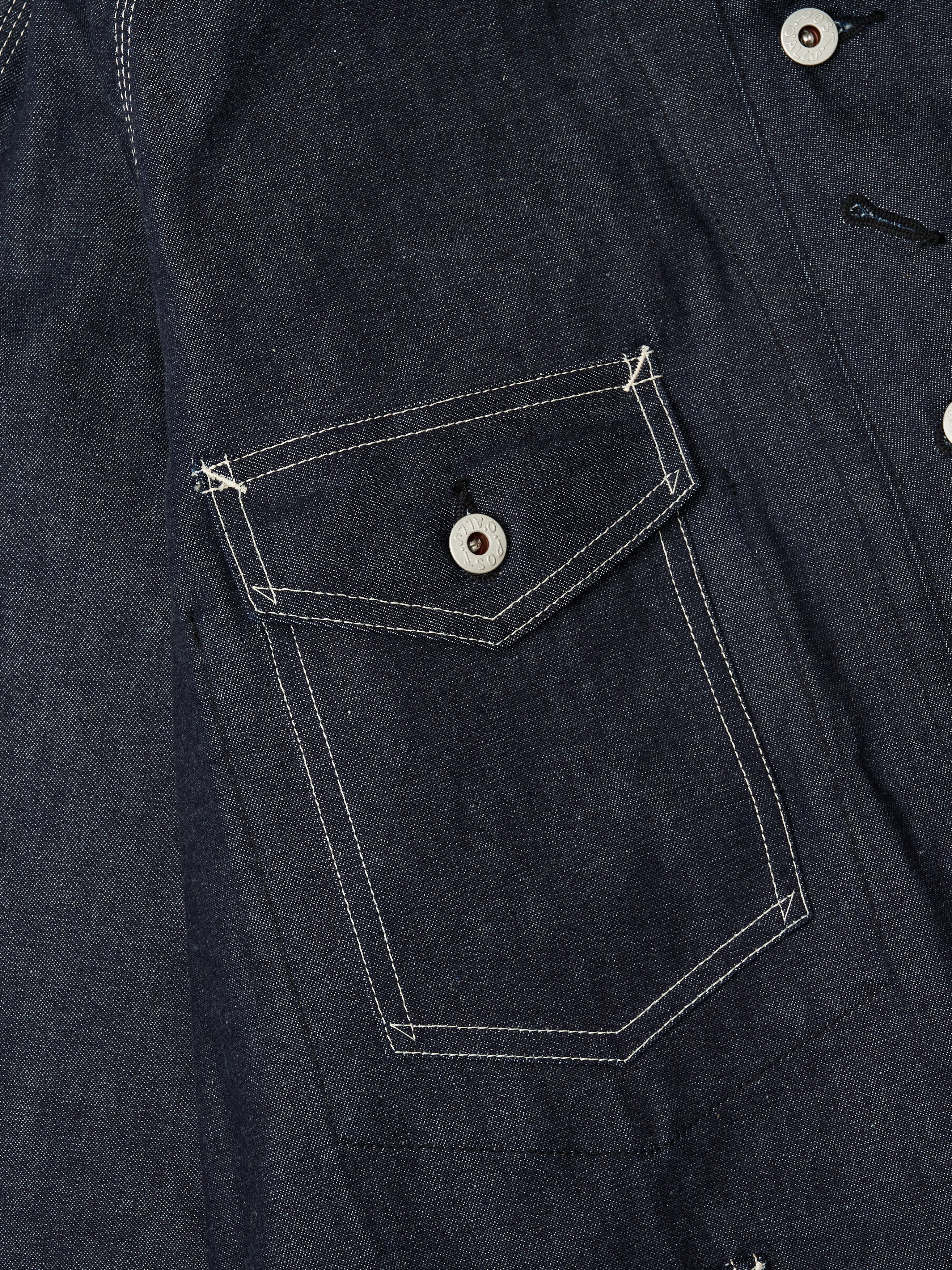 #1102-01 Engineers' Jacket : 10 oz.denim indigo rigid