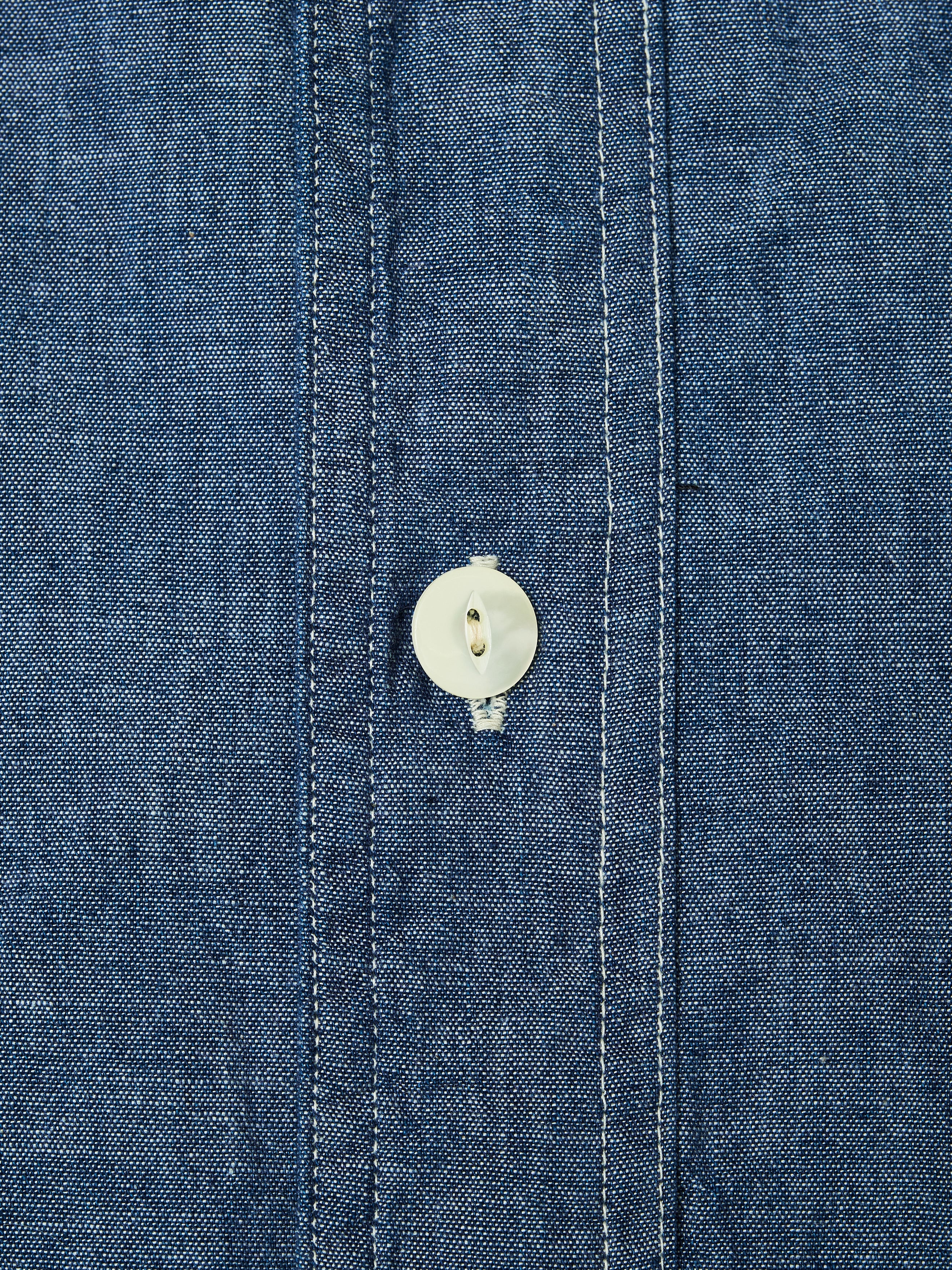#1202-11 No.2 Shirt : classic chambray indigo