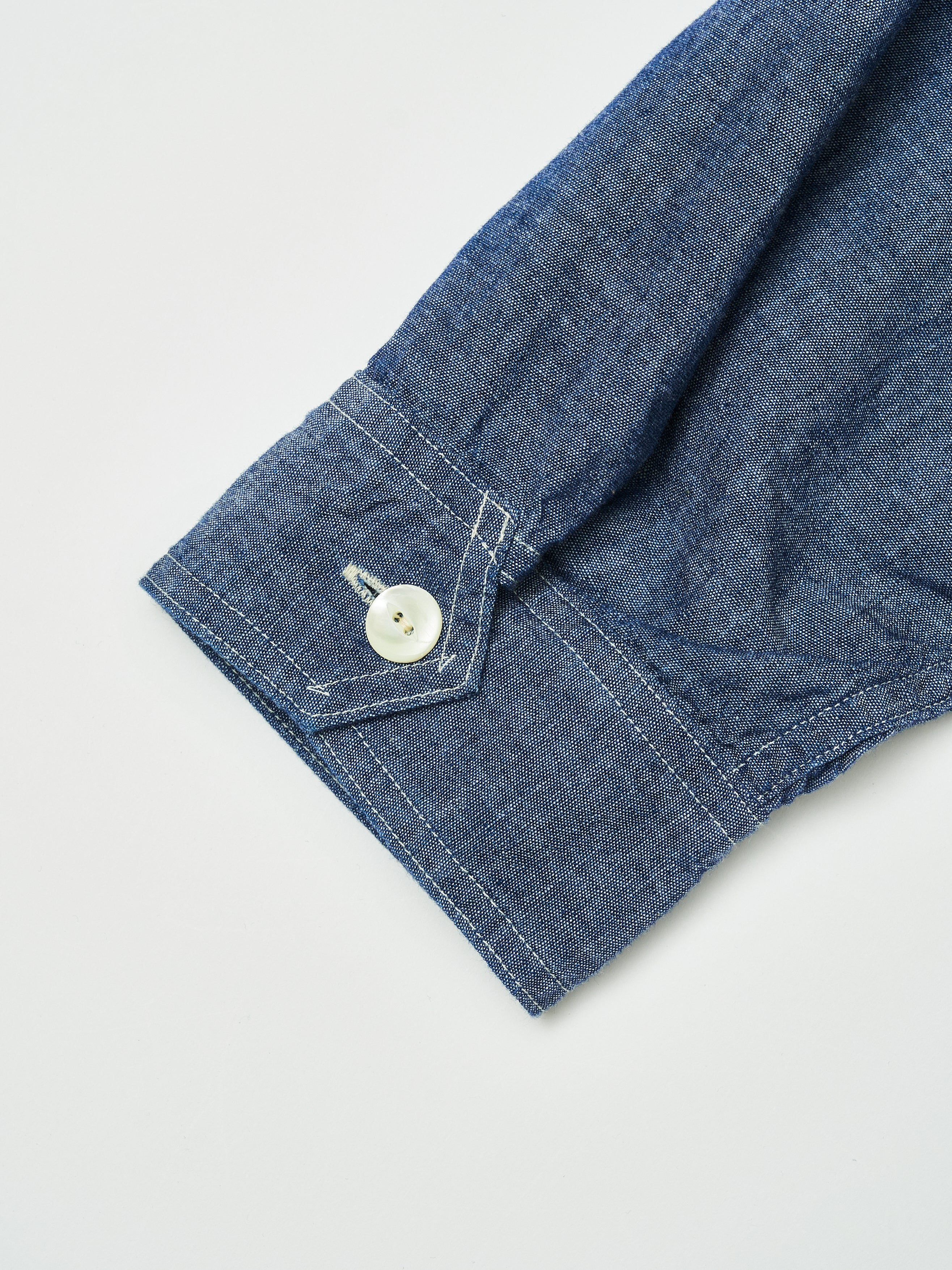 #1202-11 No.2 Shirt : classic chambray indigo