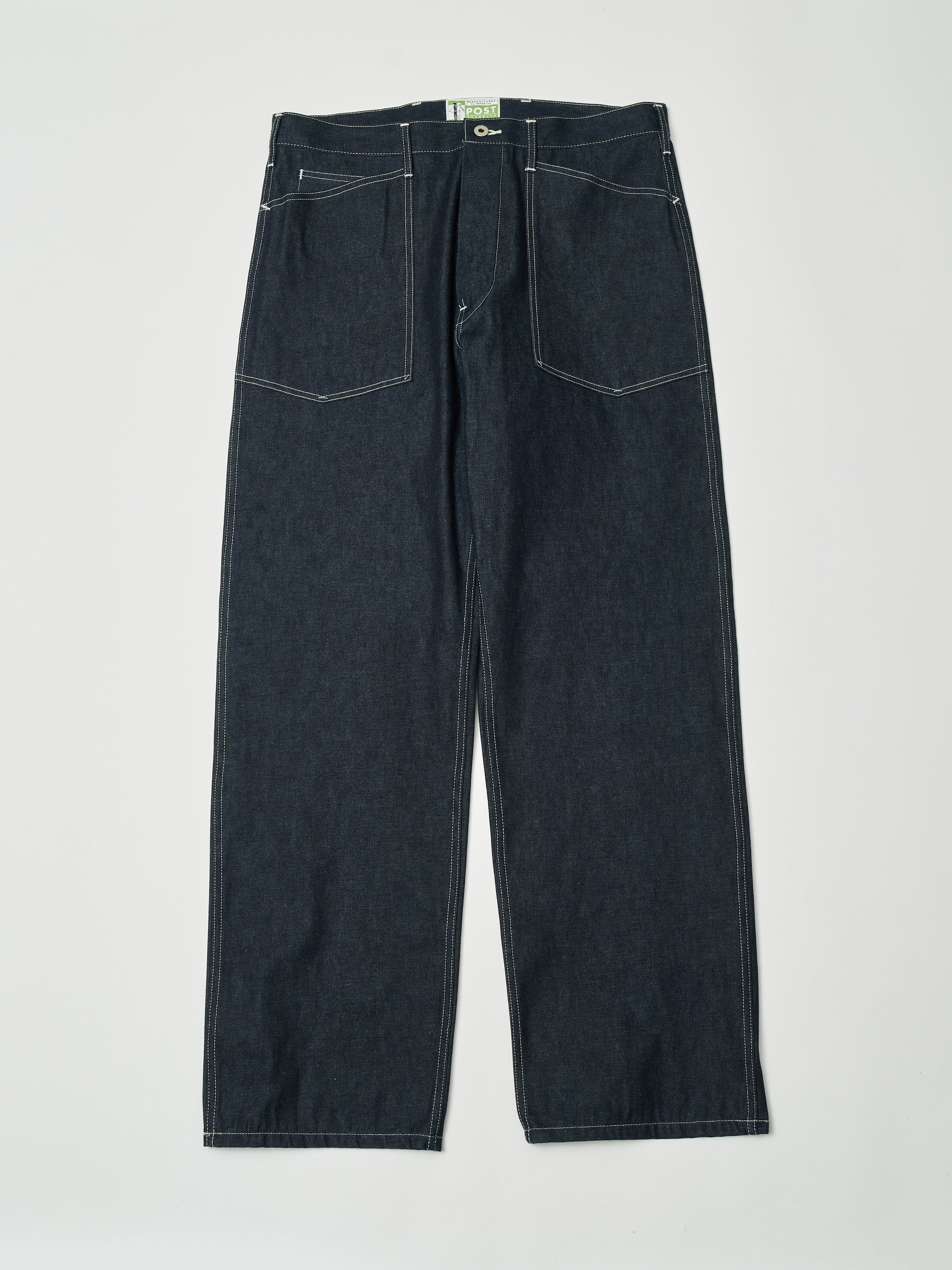 #1301-01 ARMY Pants : 10 oz.denim indigo rigid