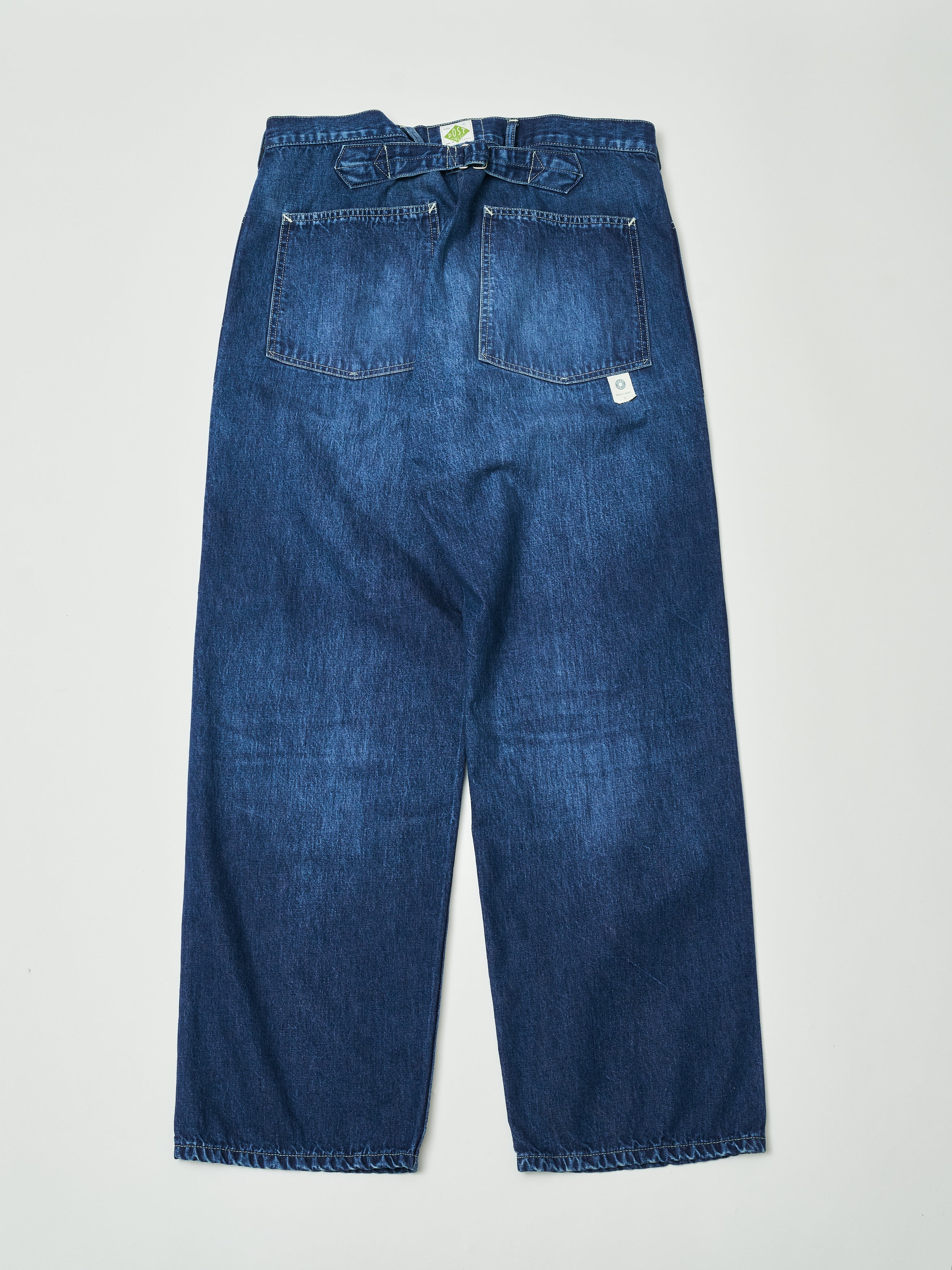 #1301-01W ARMY Pants : 10 oz.denim indigo worn wash